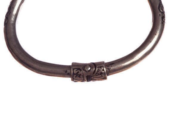 Designer Sterling Silver Double Headed Ram Spring Unisex Bracelet Size ONE SIZE - 5 Thumbnail