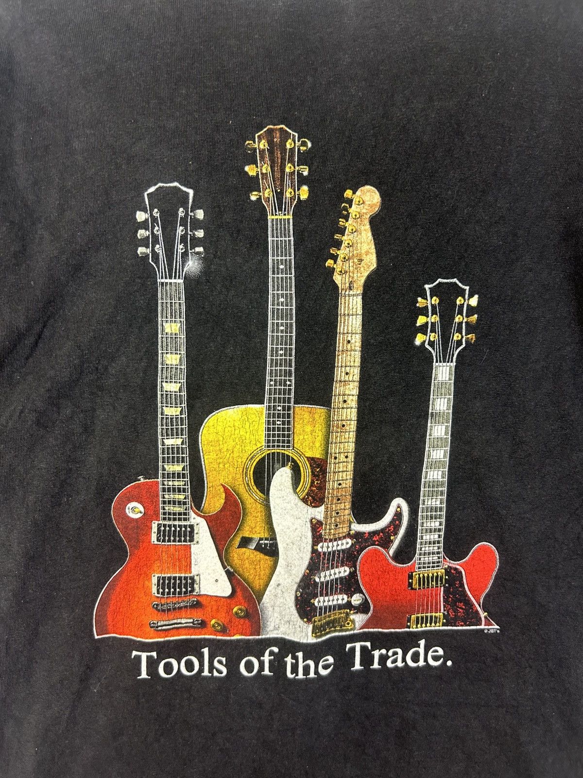 Band Tees × Vintage Vintage Tool of Trade “ Guitar Graphic “ T-Shirt Size US L / EU 52-54 / 3 - 4 Thumbnail