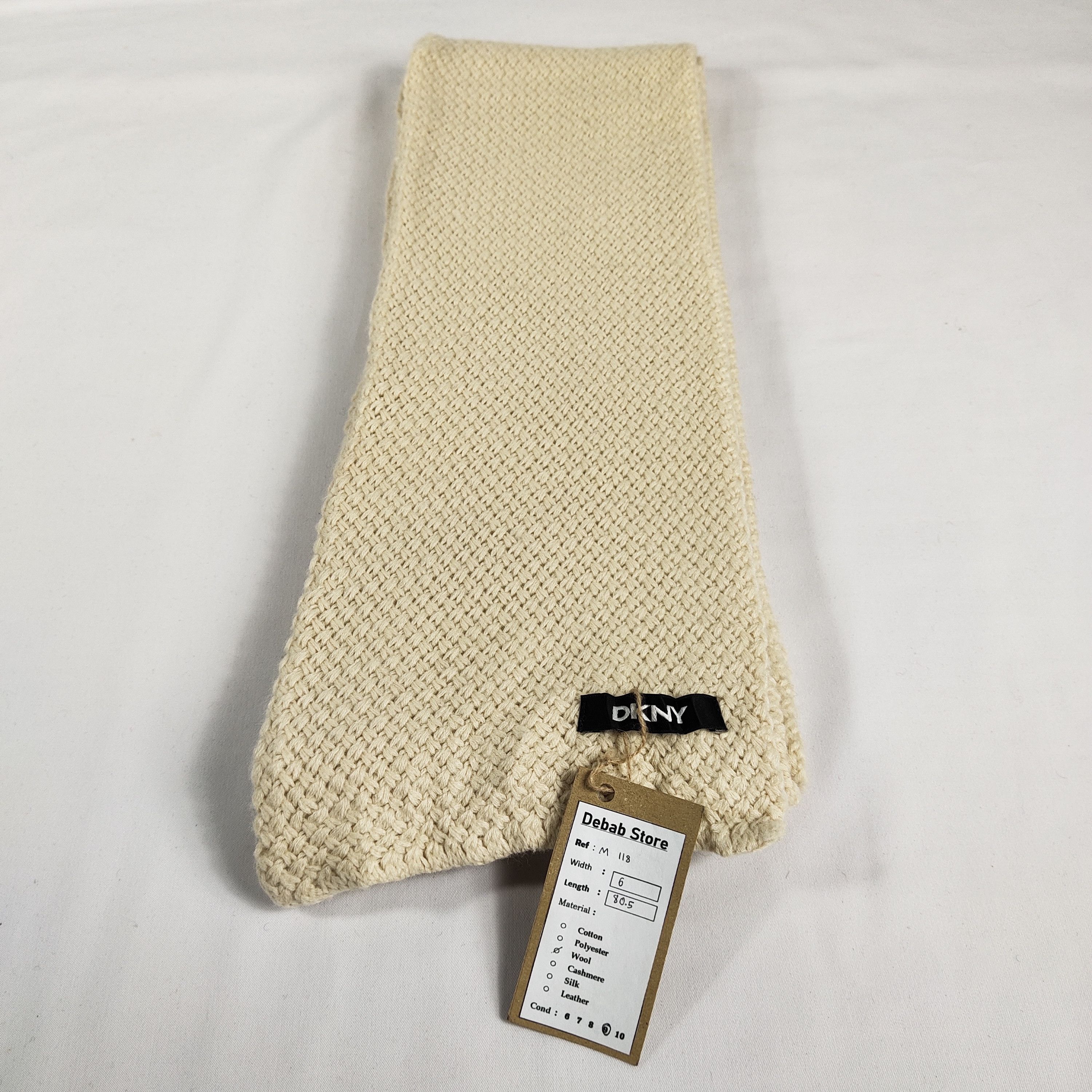 DKNY × Vintage DKNY Scarf / Muffler / Neckwear M118 Size ONE SIZE - 3 Thumbnail