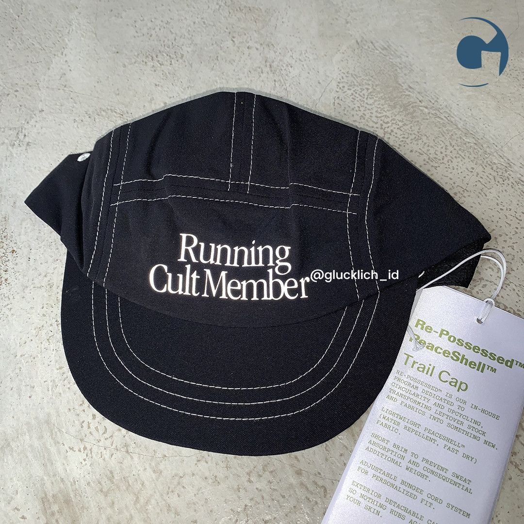 Satisfy Satisfy, Re‑Possessed™️ Peaceshell™️ Trail Cap in Black Size ONE SIZE - 3 Thumbnail
