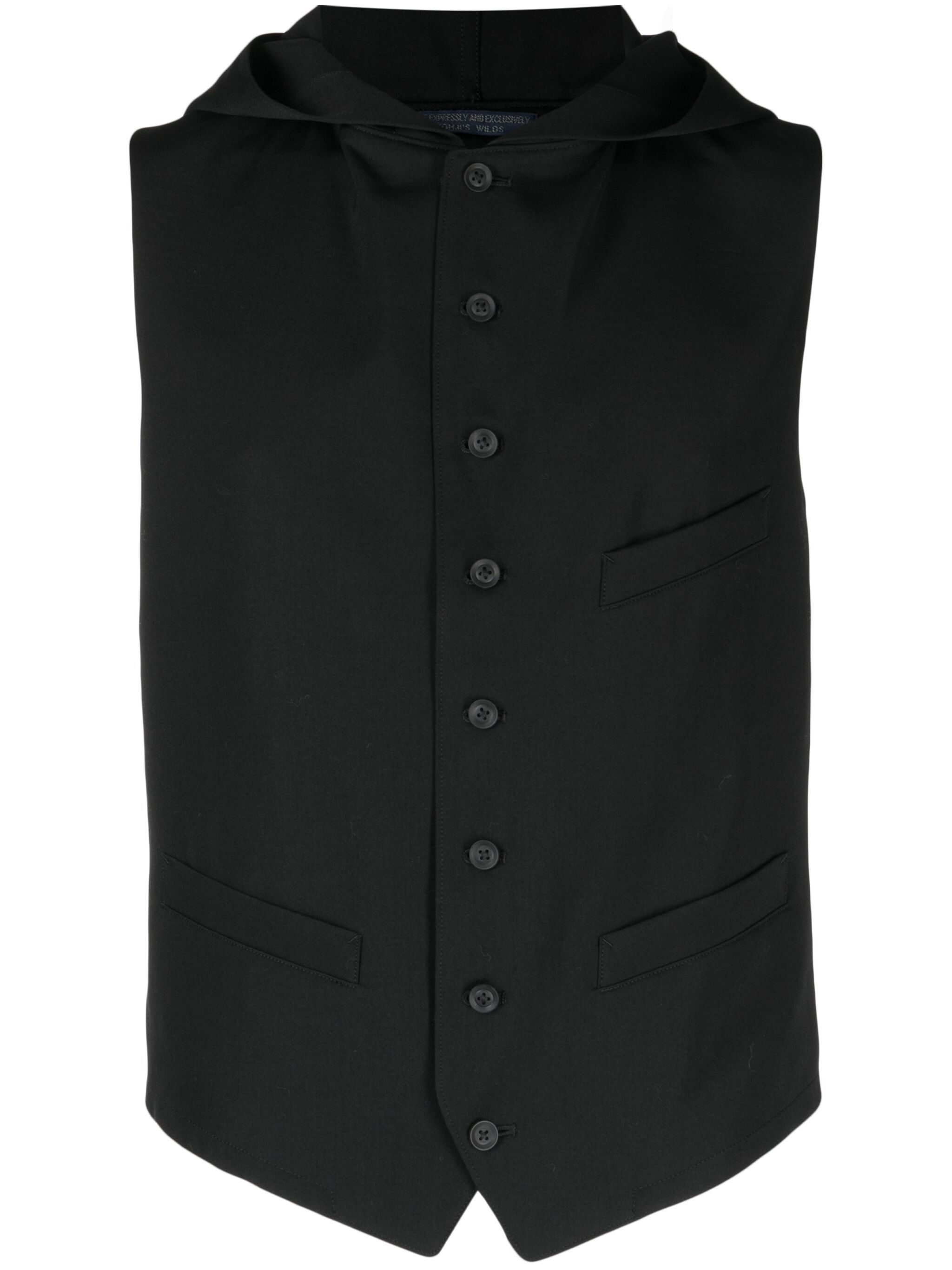 Y's × Yohji Yamamoto Y's by Yohji Yamamoto Hooded Wool Vest | Grailed