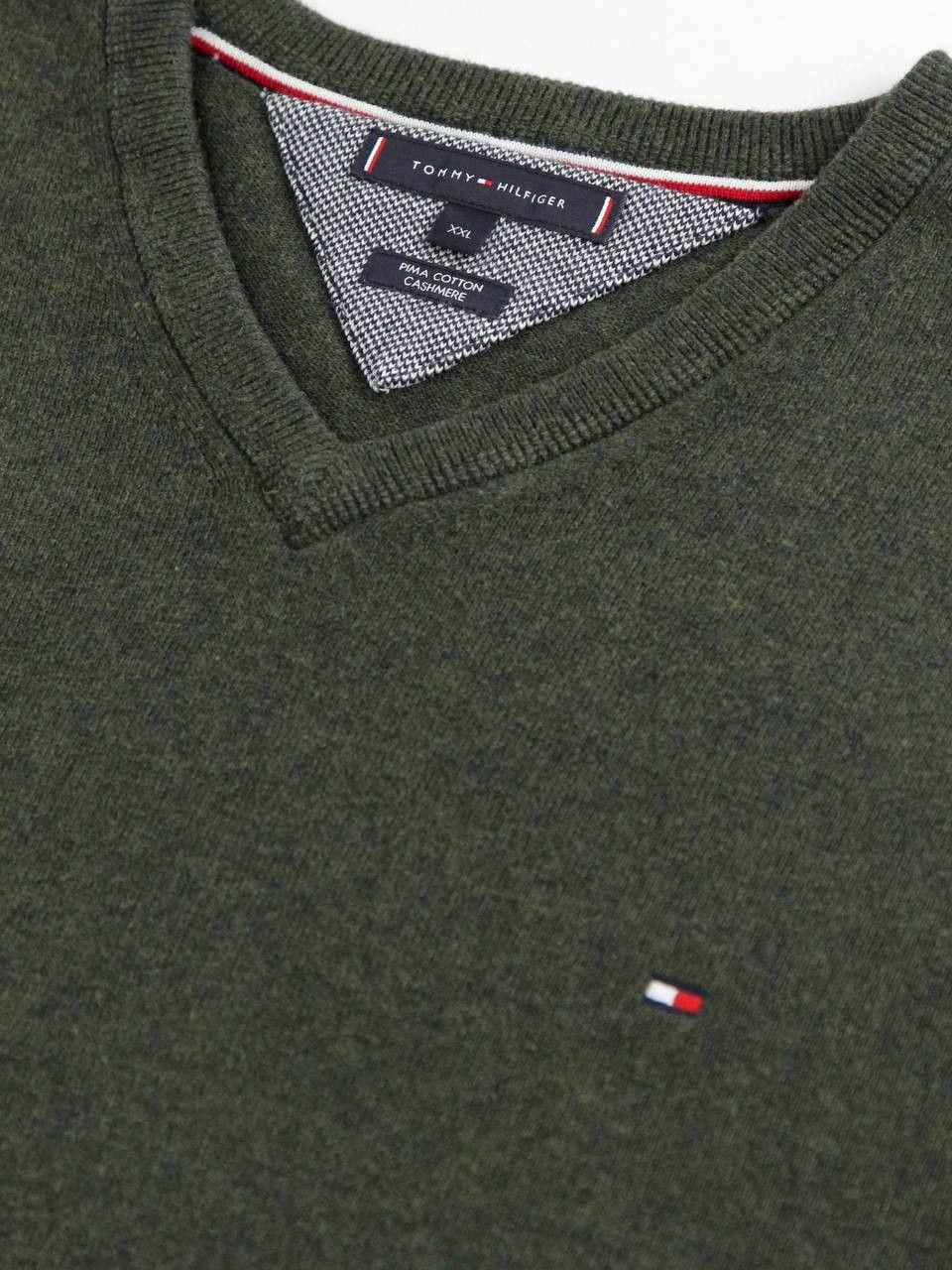 Tommy Hilfiger TOMMY HILFIGER Cashmere and cotton jumper Size US XXL / EU 58 / 5 - 6 Thumbnail