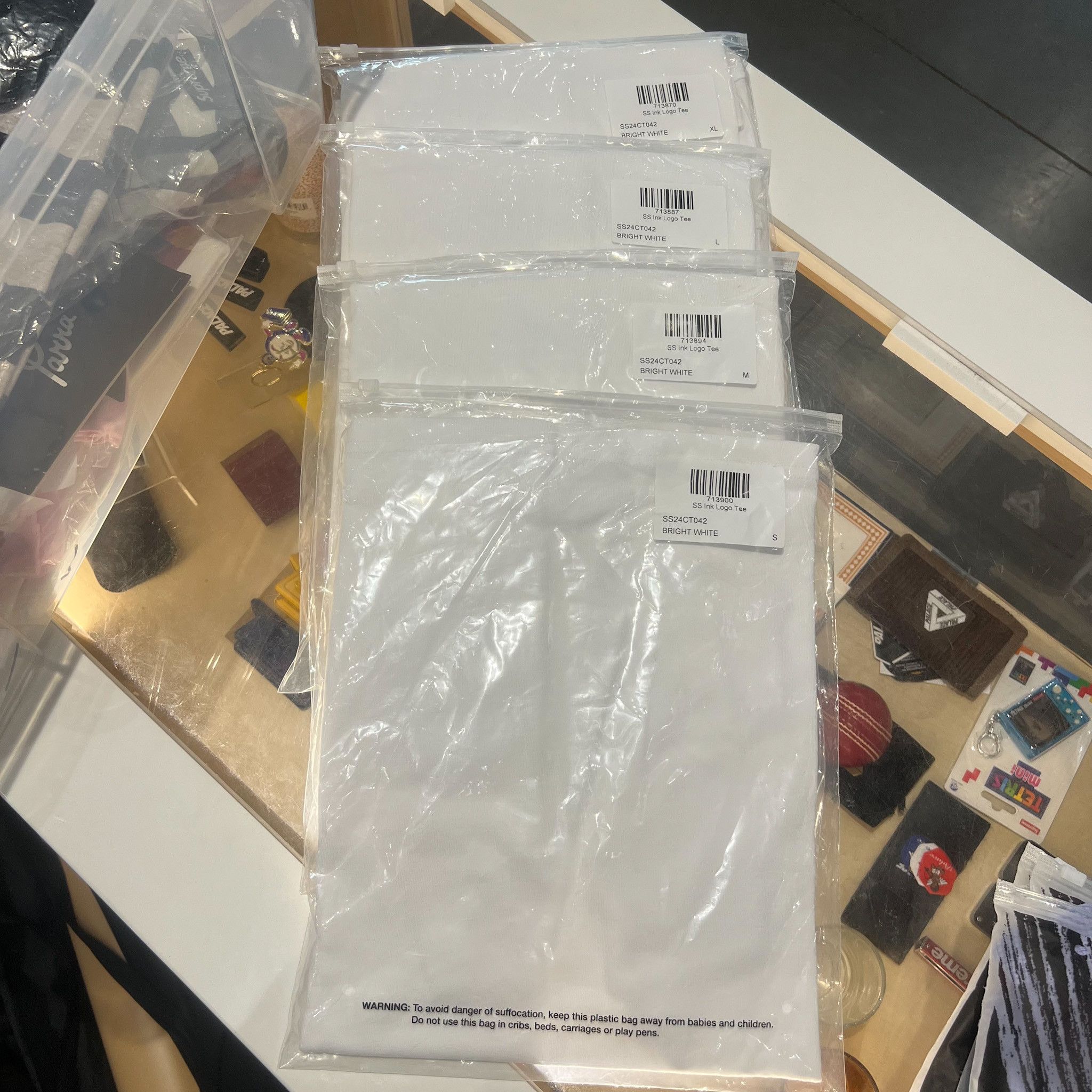 Aime Leon Dore Aimé Leon Dore Studio Tee White • S Size US S / EU 44-46 / 1 - 3 Thumbnail