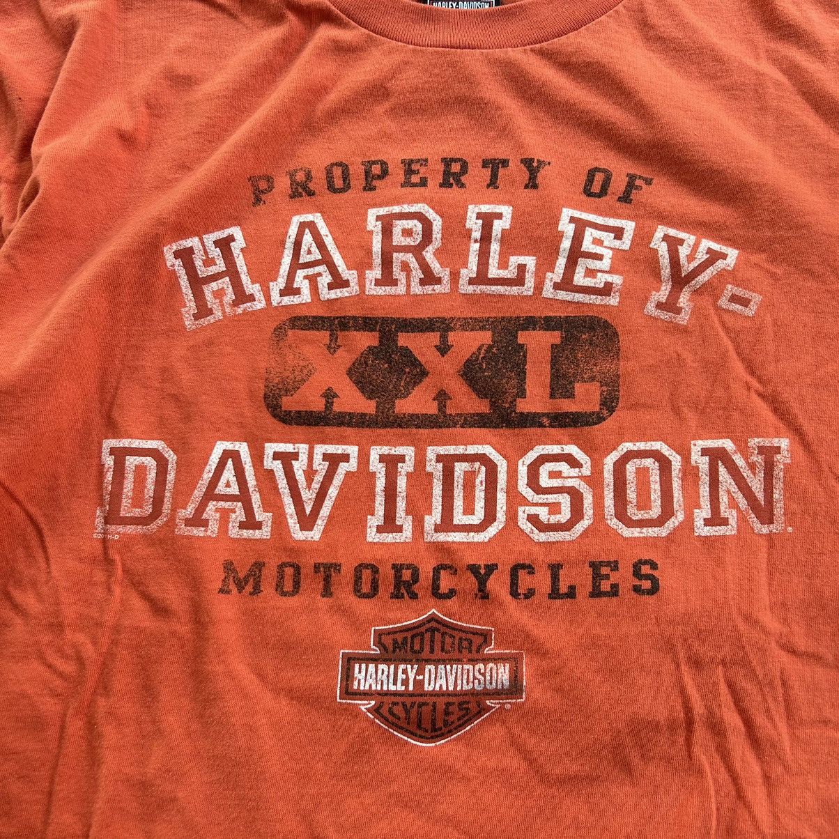 Harley Davidson × Vintage Vintage Y2K Harley Davidson Biker Augusta Georgia T Shirt Size US XXL / EU 58 / 5 - 4 Thumbnail