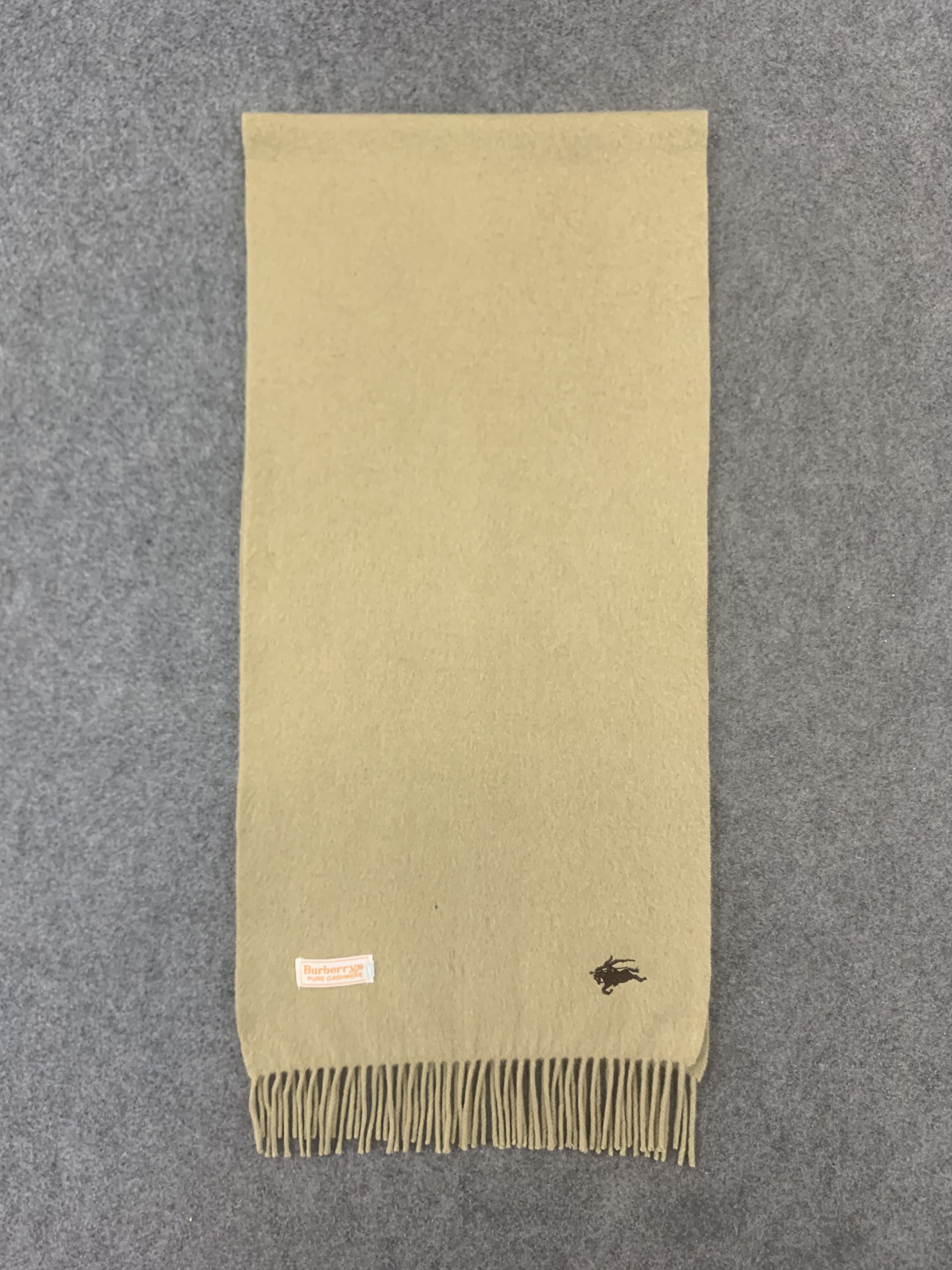 Burberry Burberrys Scarf Cashmere Muffler Neck Wrap BL9126 Size ONE SIZE - 2 Thumbnail