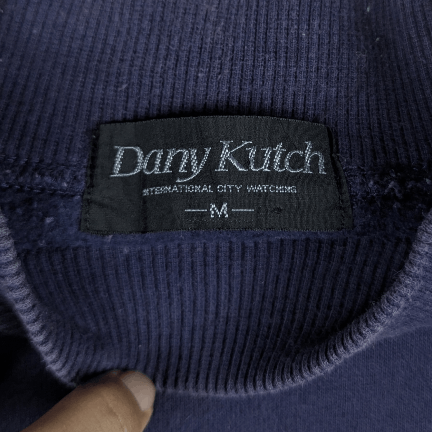 Japanese Brand Vintage DANY KUTCH Spell Out Embroidery Logo Sweatshirts Size US M / EU 48-50 / 2 - 11 Thumbnail