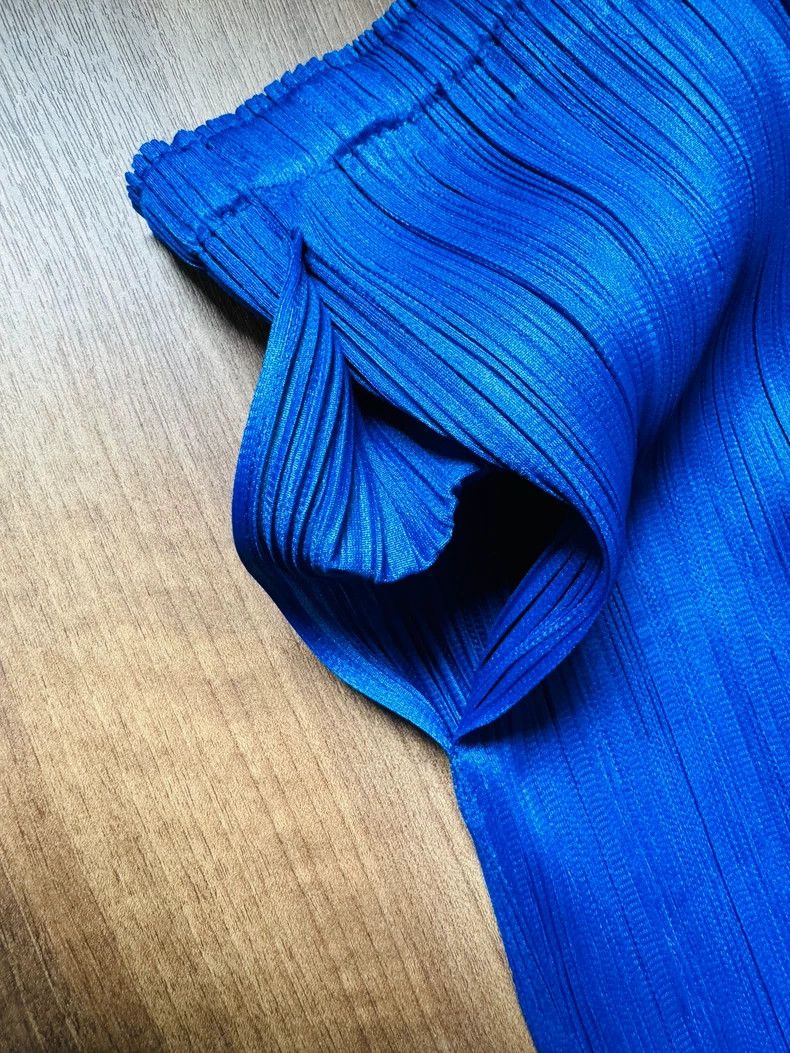 Issey Miyake issey miyake size:4 Electric blue trousers Size 42" / US 20 - 3 Thumbnail