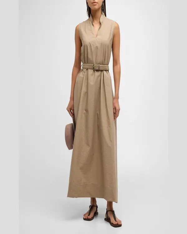 o1w1db10825 Dress in Light Beige