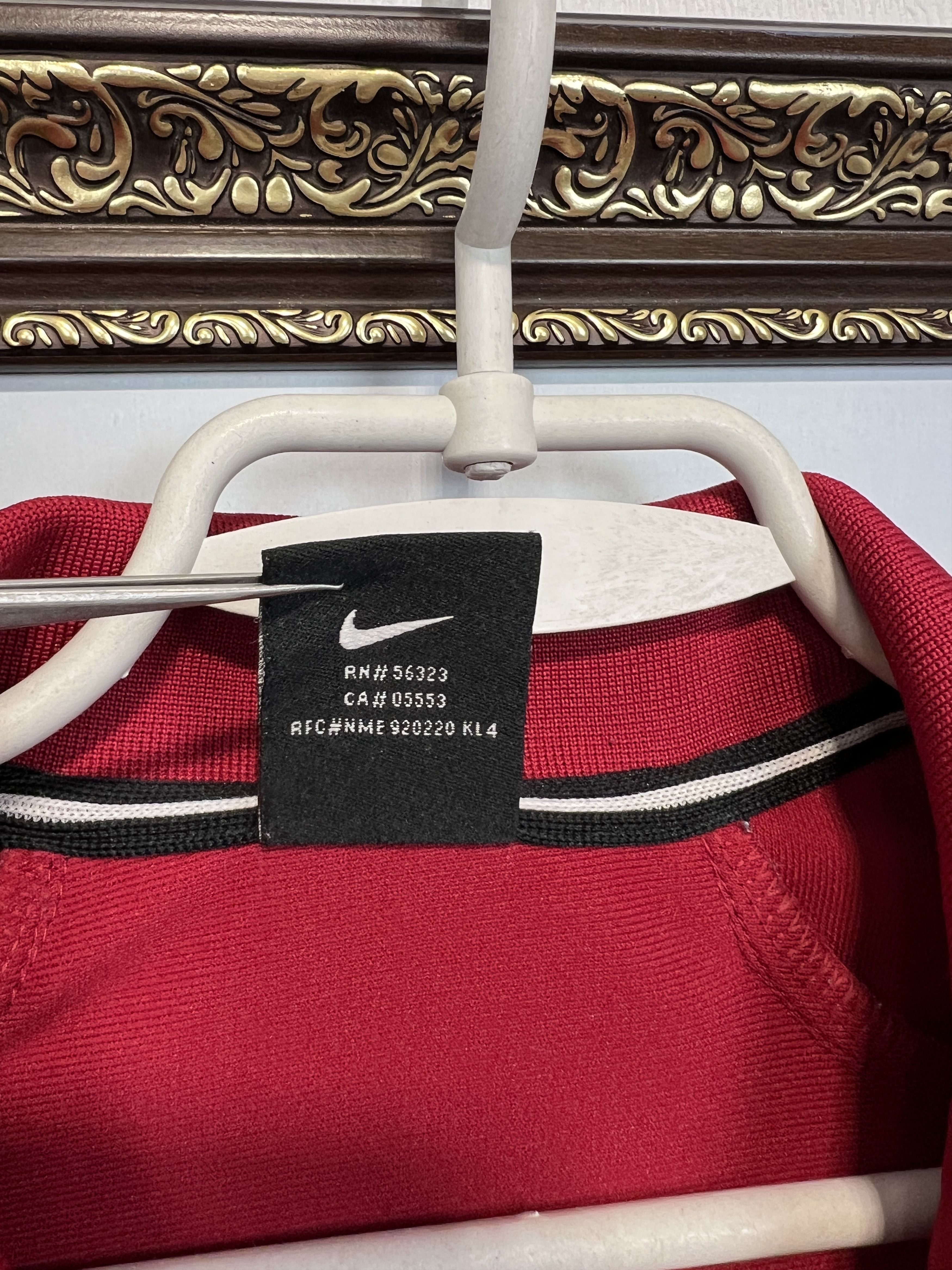 Nike Vintage Barcelona Train Polo Shirt Soccer Jersey Camiseta Size US XL / EU 56 / 4 - 7 Thumbnail