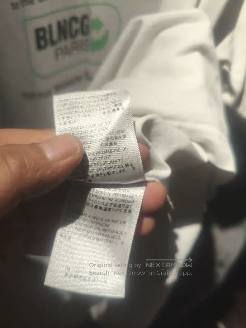 Balenciaga Balenciaga Eco-Friendly White Short Sleeve Size US L / EU 52-54 / 3 - 5 Thumbnail
