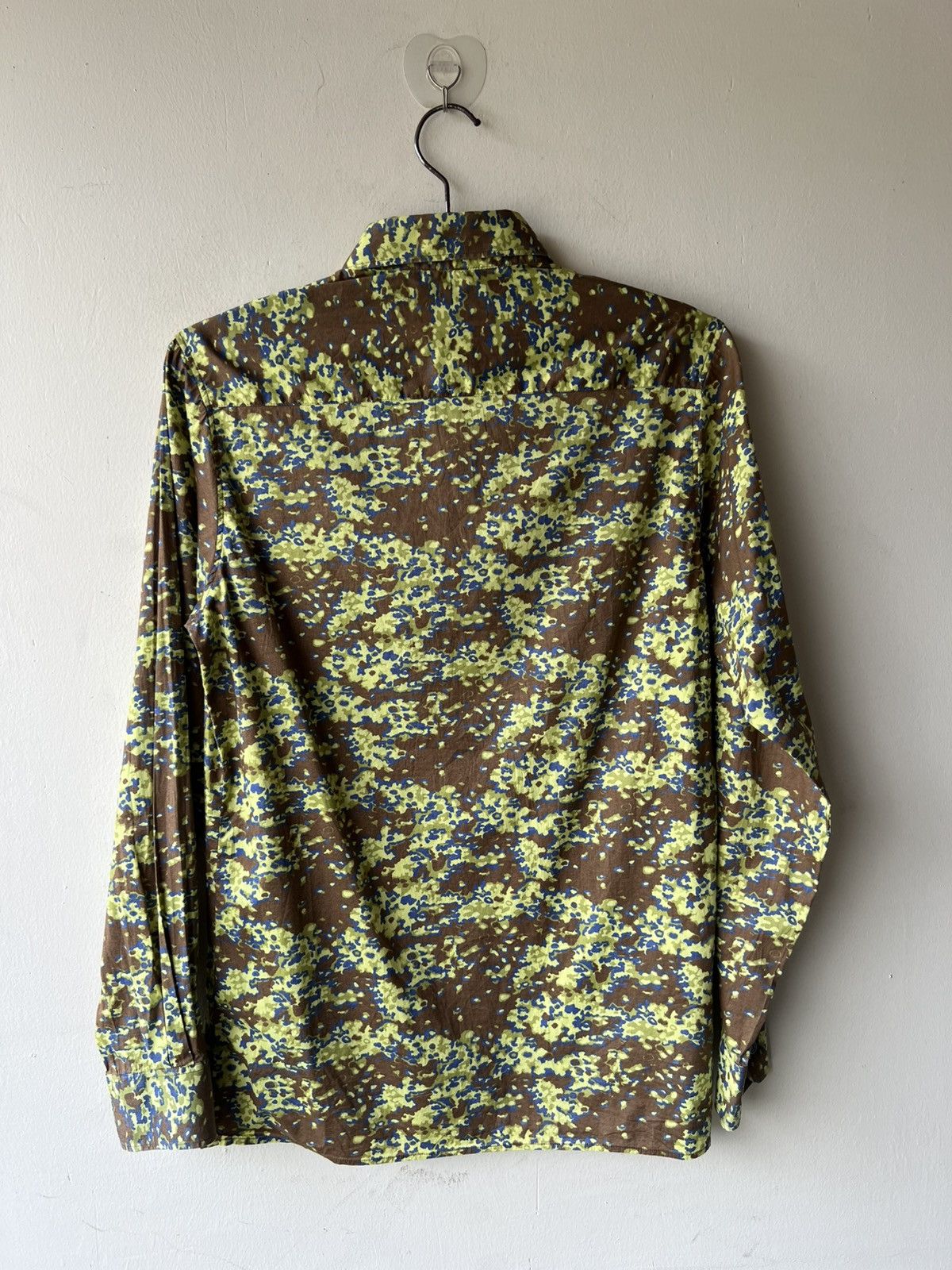 A.P.C. Vintage A.P.C. Made in France Camouflage Long Sleeve Shirt Size US M / EU 48-50 / 2 - 14 Thumbnail