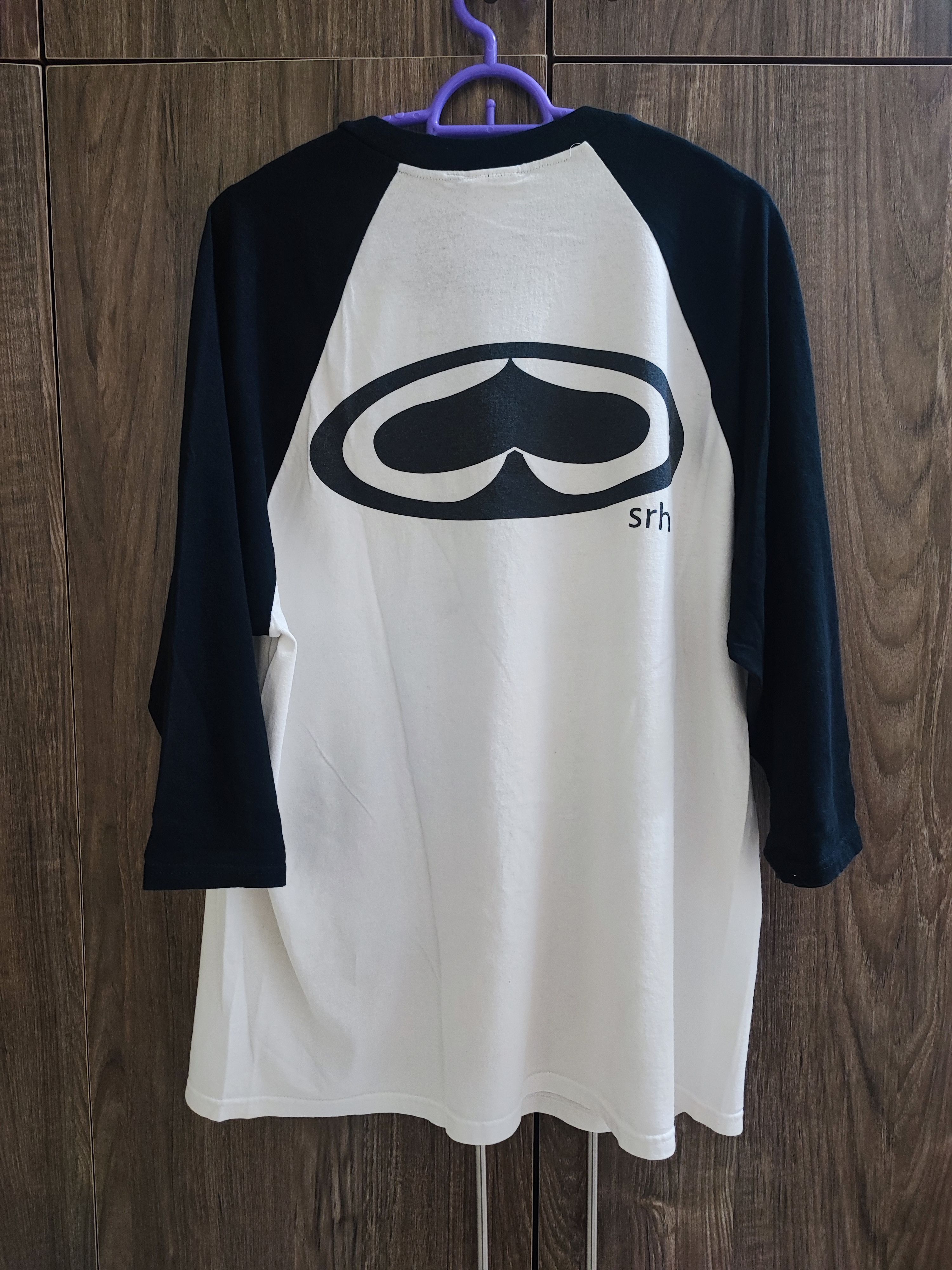 Vintage Vintage Streetwear SRH 3 quater sleeve T-shirt Size US L / EU 52-54 / 3 - 2 Thumbnail