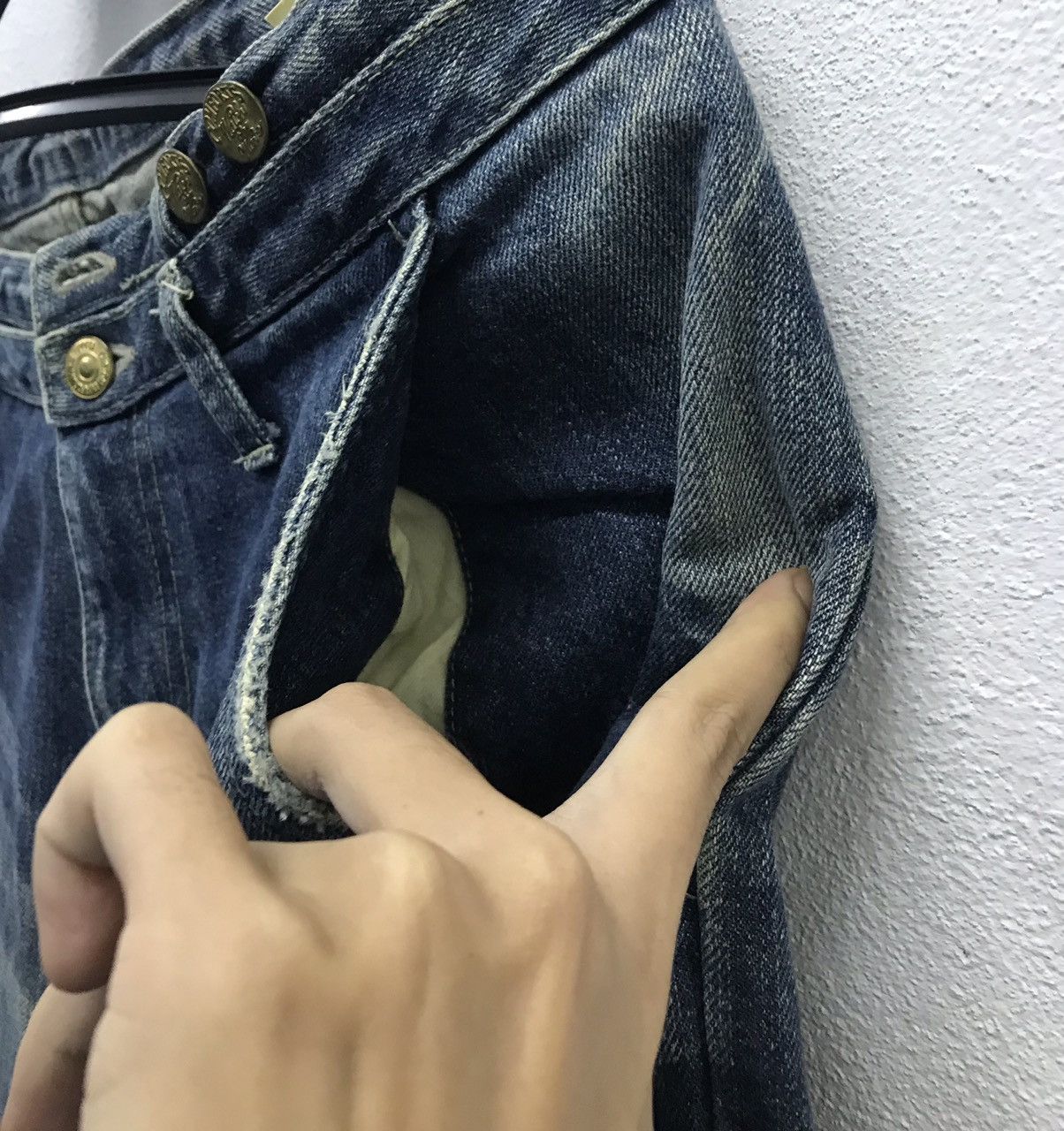 PPFM Vintage PPFM Denim Pants Size US 33 - 9 Thumbnail