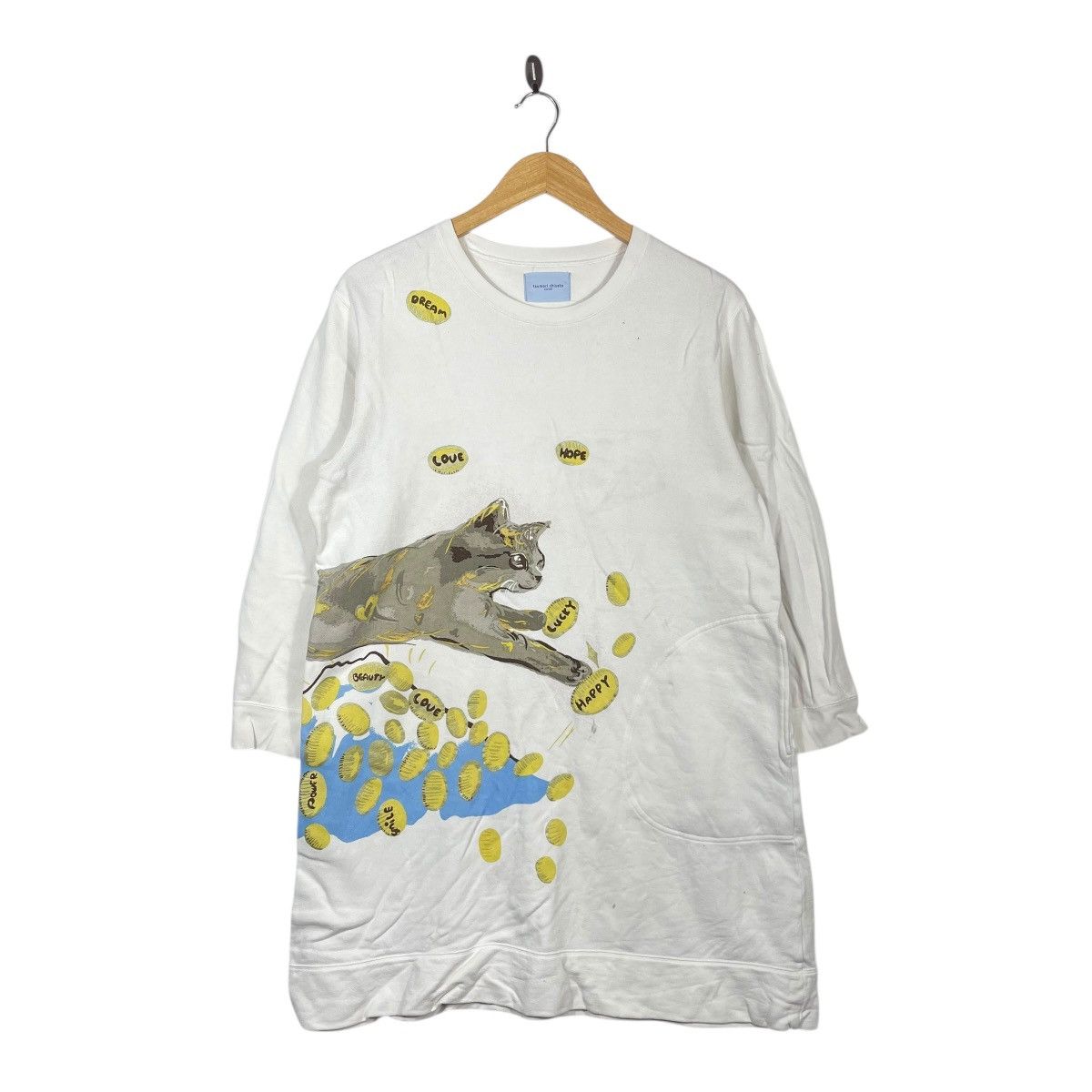 Tsumori Chisato Tsumori Chisato ISSEY MIYAKE Room Cat Graphic Sweatshirt Size M / US 6-8 / IT 42-44 - 1 Thumbnail