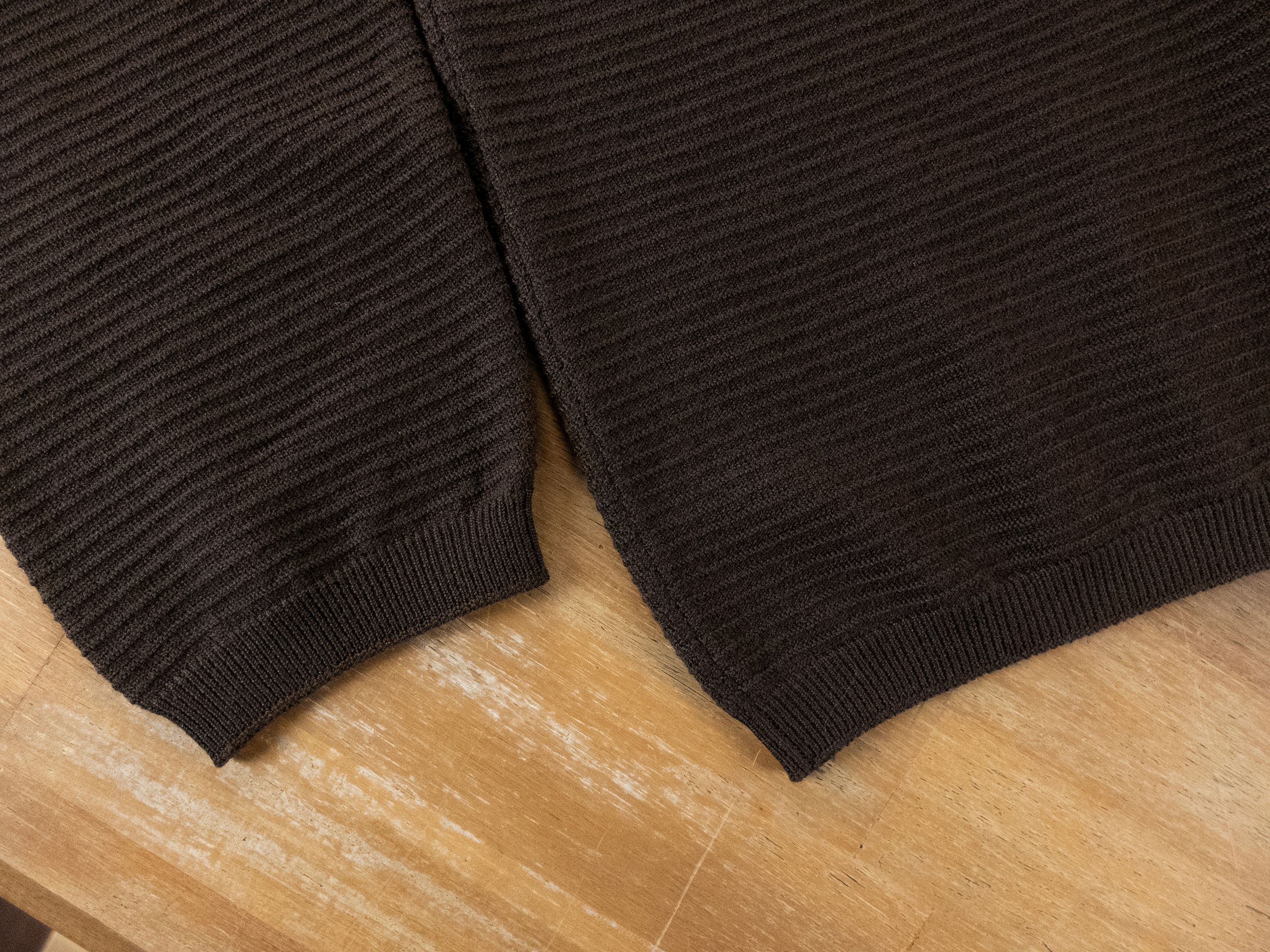 Giorgio Armani GIORGIO ARMANI mainline brown logo wool sweater XL Size US XL / EU 56 / 4 - 10 Thumbnail