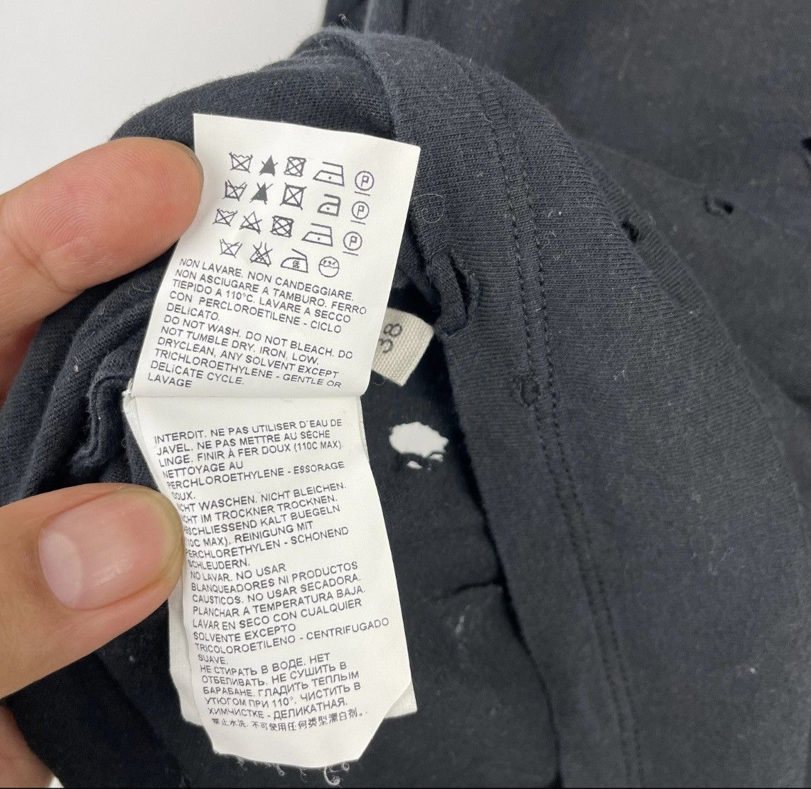 Marni Marni Distress Tshirt Size US S / EU 44-46 / 1 - 7 Thumbnail
