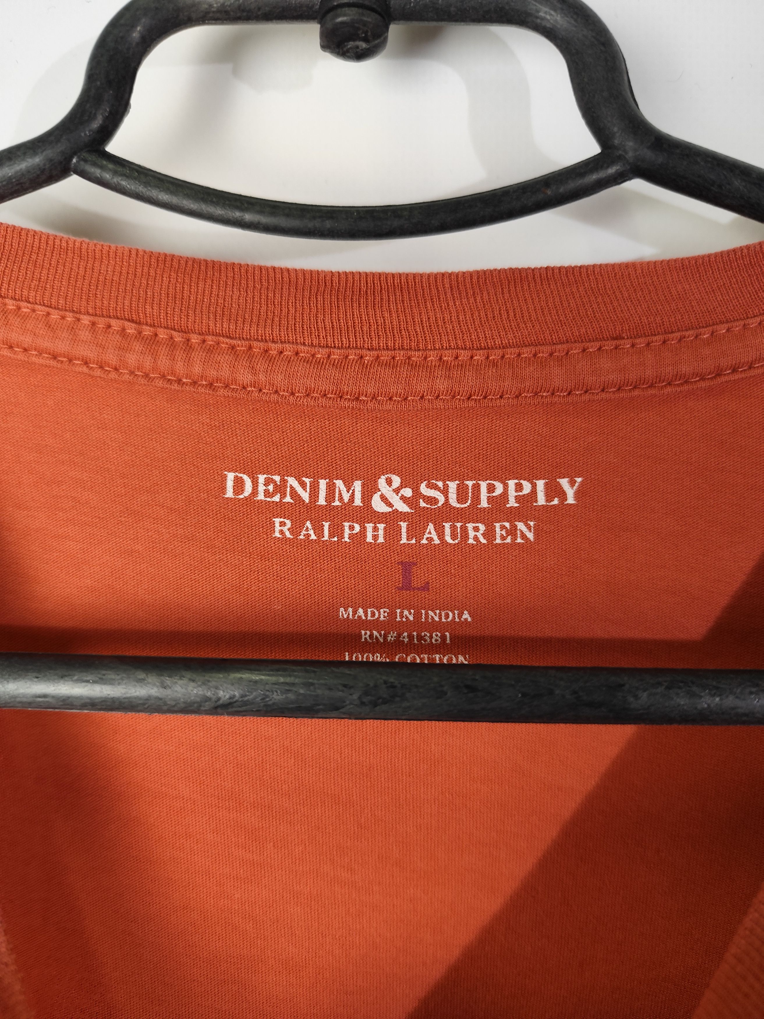 Denim & Supply Ralph Lauren Denim and Supply Ralph Lauren big logo tee shirt Size US L / EU 52-54 / 3 - 3 Thumbnail