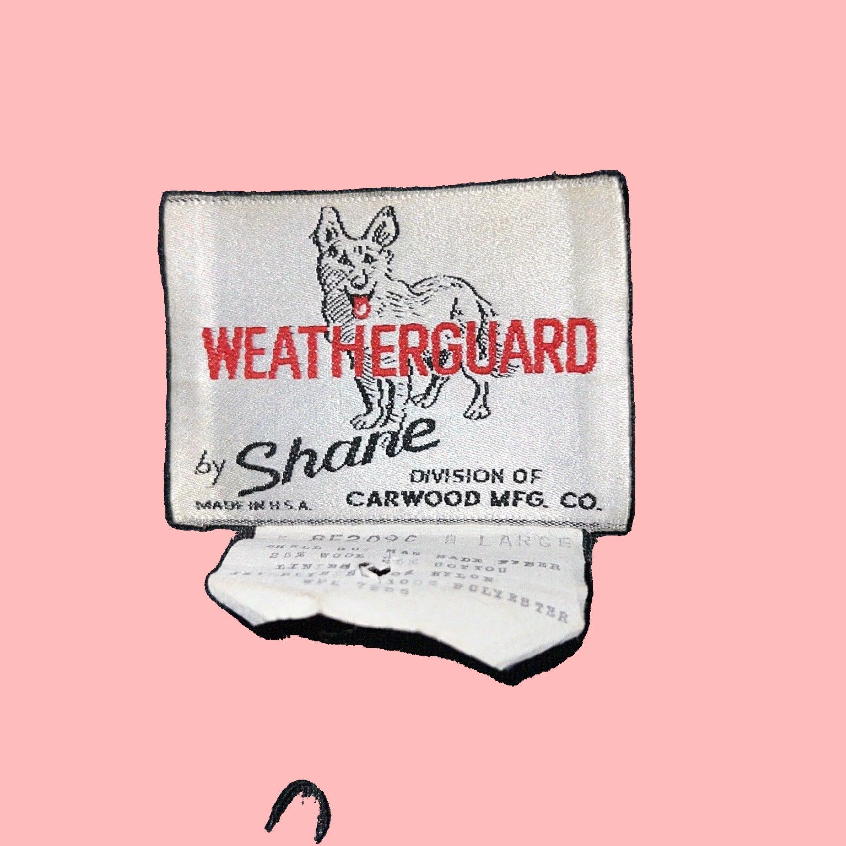 Vintage Weatherguard Full Zip Flannel Jacket Womens Large Red Wool Blend Size L / US 10 / IT 46 - 3 Thumbnail
