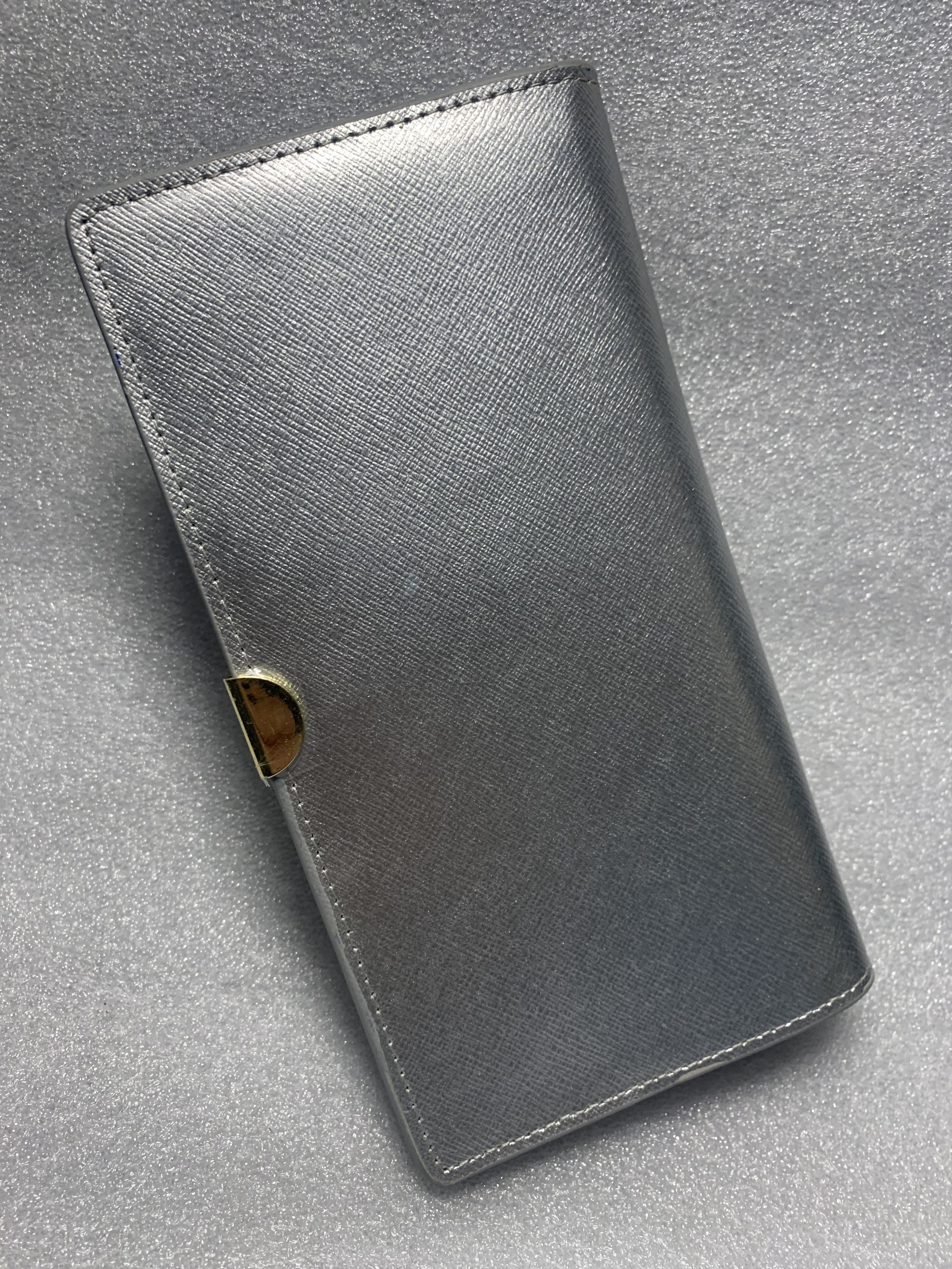 Neiman Marcus Silver BiFold Wallet NWT Size ONE SIZE - 1 Thumbnail