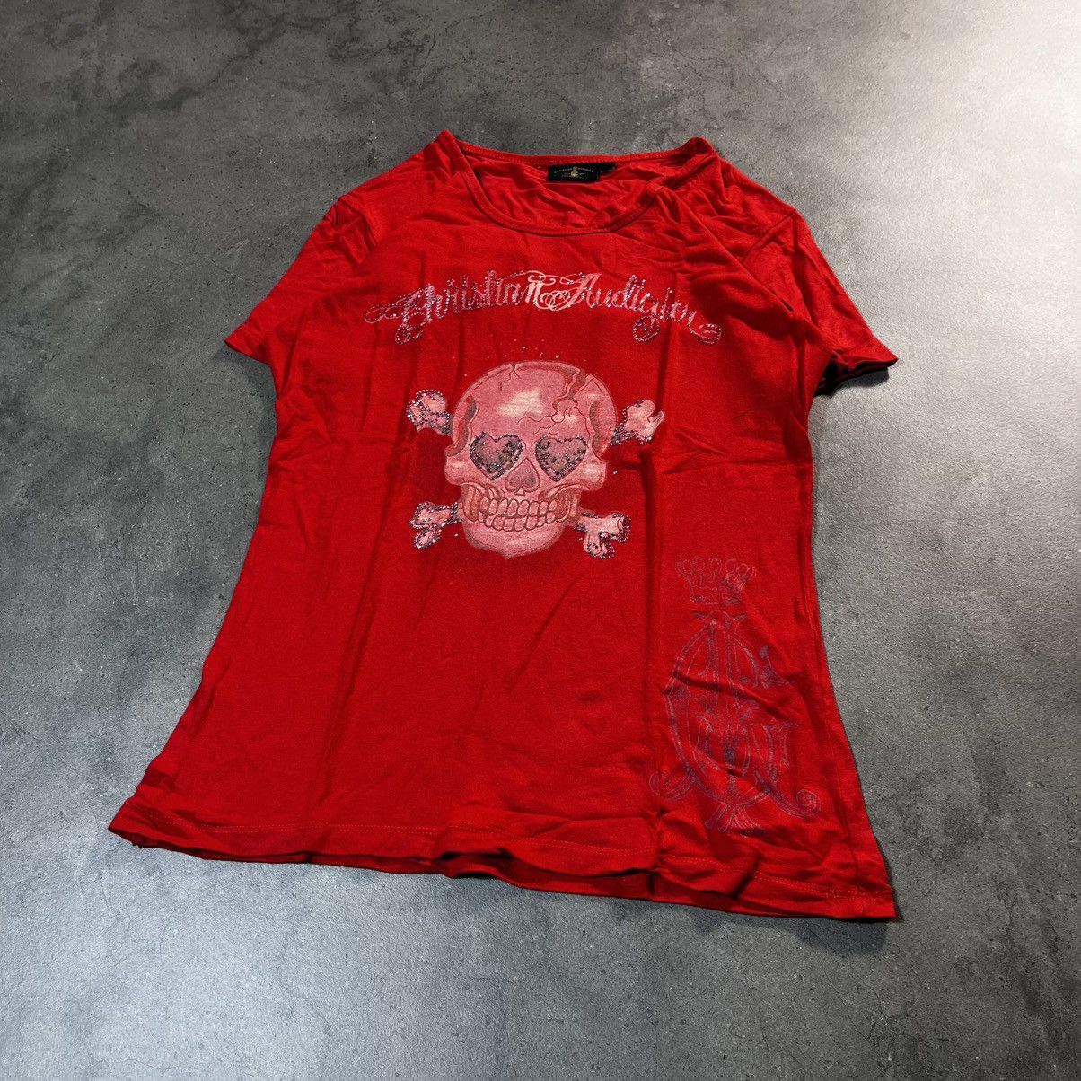 Ed Hardy Vintage Y2K Ed Hardy Christian Audigier Womens Tee Tshirt Size US XS / EU 42 / 0 - 1 Thumbnail