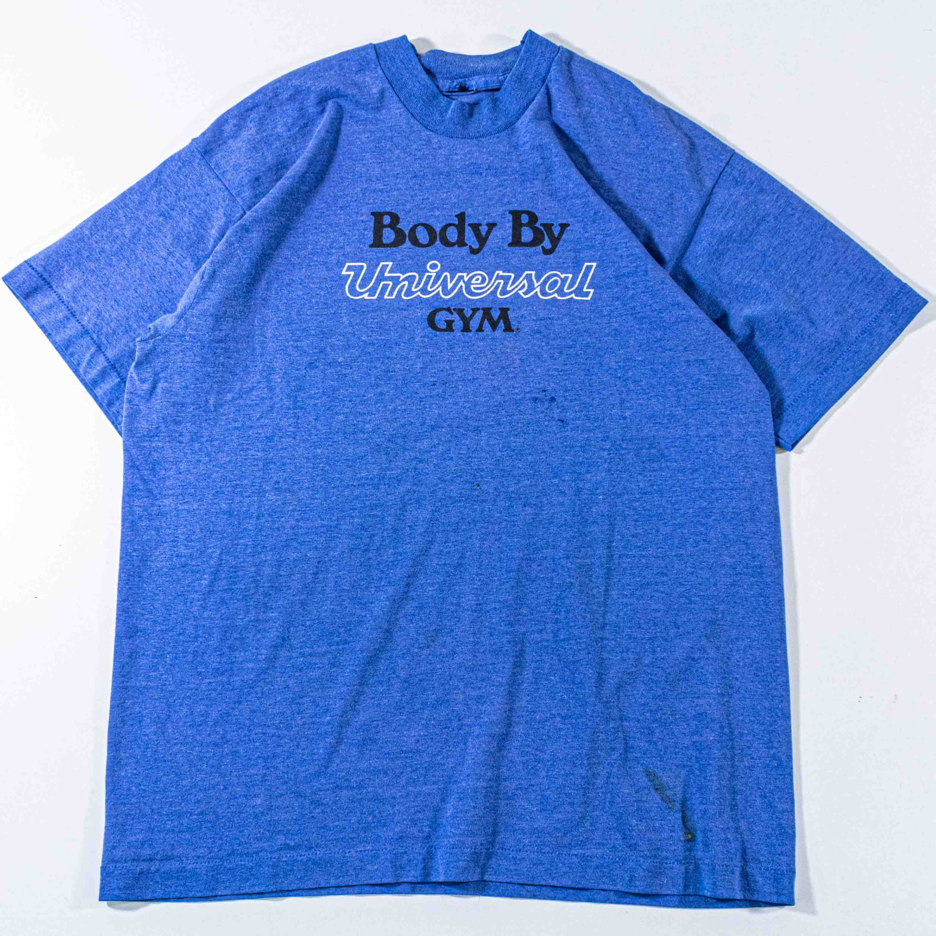 Vintage Vintage Body by Universal Gym T Shirt Single Stitch Fitness Size US L / EU 52-54 / 3 - 3 Thumbnail