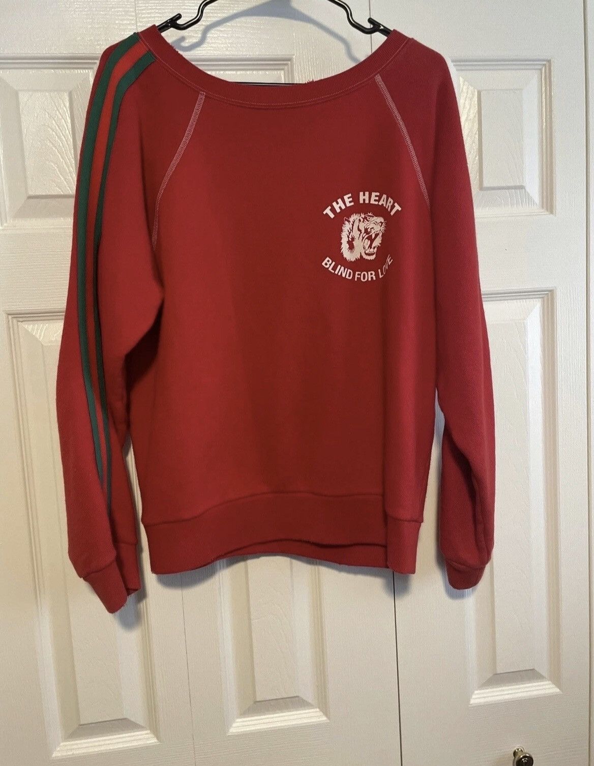 Gucci Gucci Blind For Love Tiger Scoop Neck Sweatshirt Size S / US 4 / IT 40 - 1 Thumbnail