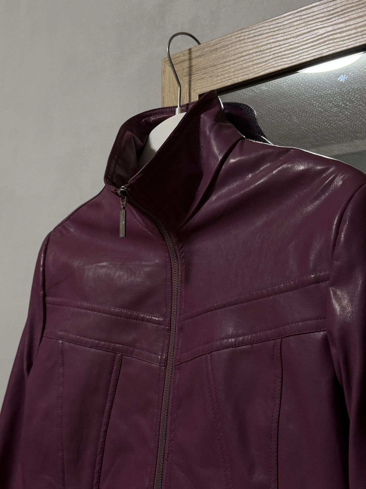 If Six Was Nine Vintage jacket leather 00’s small diesel bomber y2k Size S / US 4 / IT 40 - 11 Thumbnail