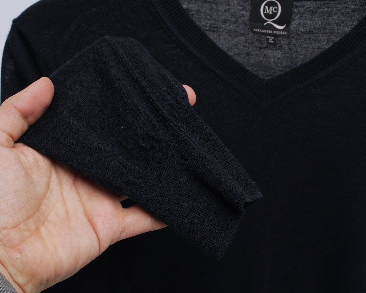 Alexander McQueen × Designer ALEXANDER McQueen 2013 Lightweight Wool Pullover Sweater Size US S / EU 44-46 / 1 - 5 Thumbnail