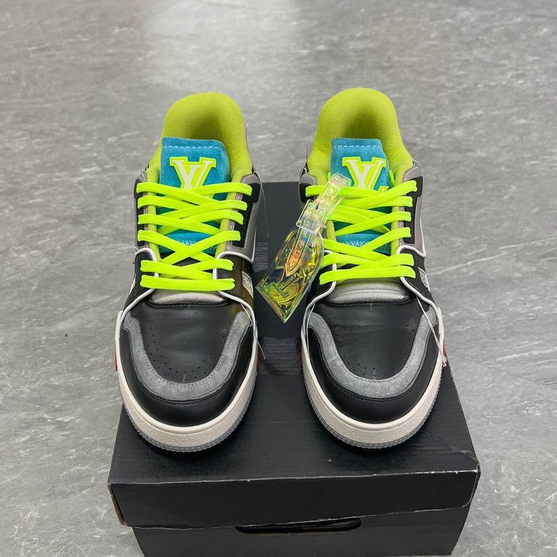 Louis Vuitton Louis Vuitton Trainer Low Top Fashion Sneakers -2508 Size US 8 / EU 41 - 1 Thumbnail