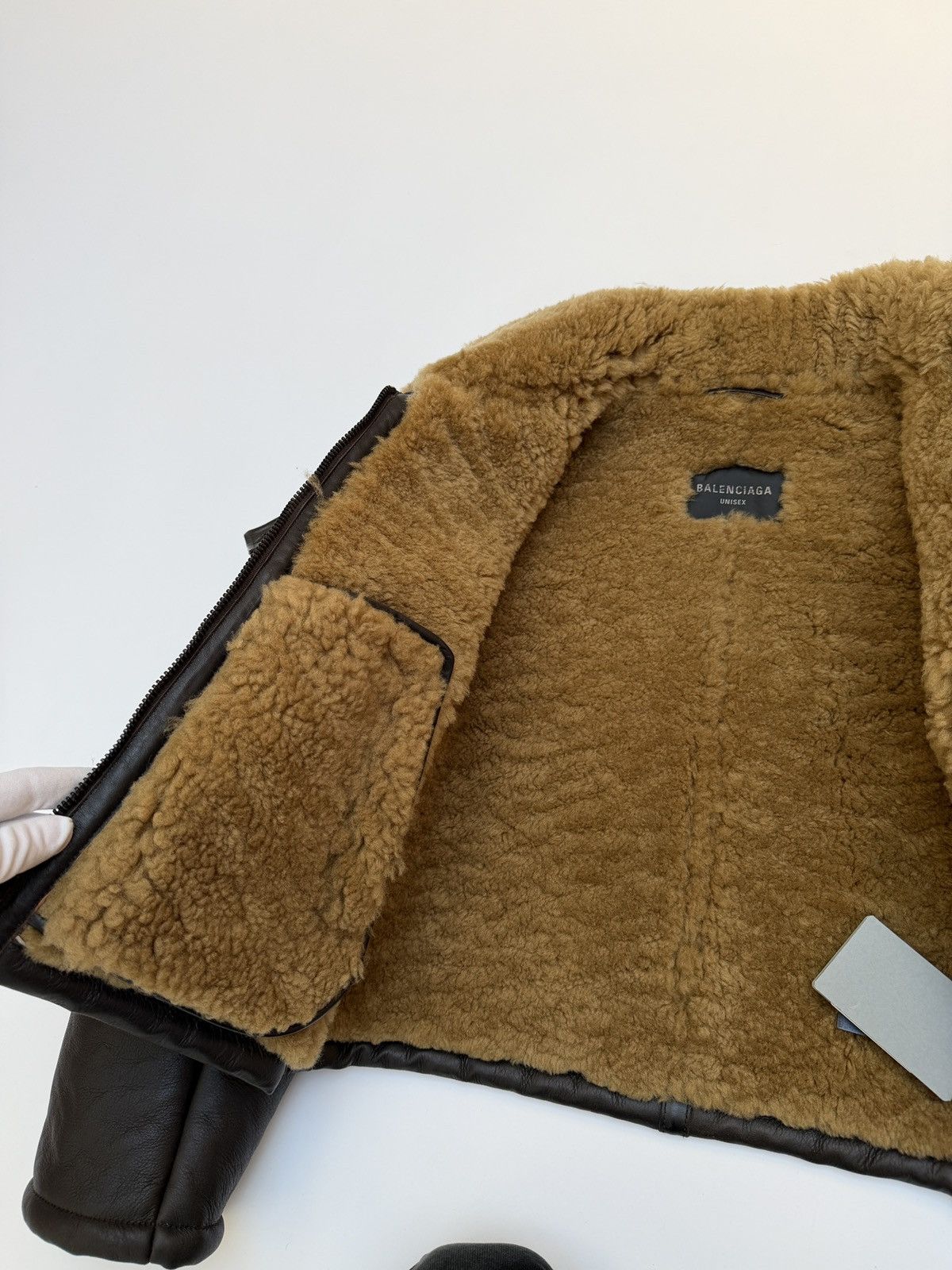 Balenciaga Balenciaga Aviator Shearling Jacket Brown Size US S / EU 44-46 / 1 - 5 Thumbnail
