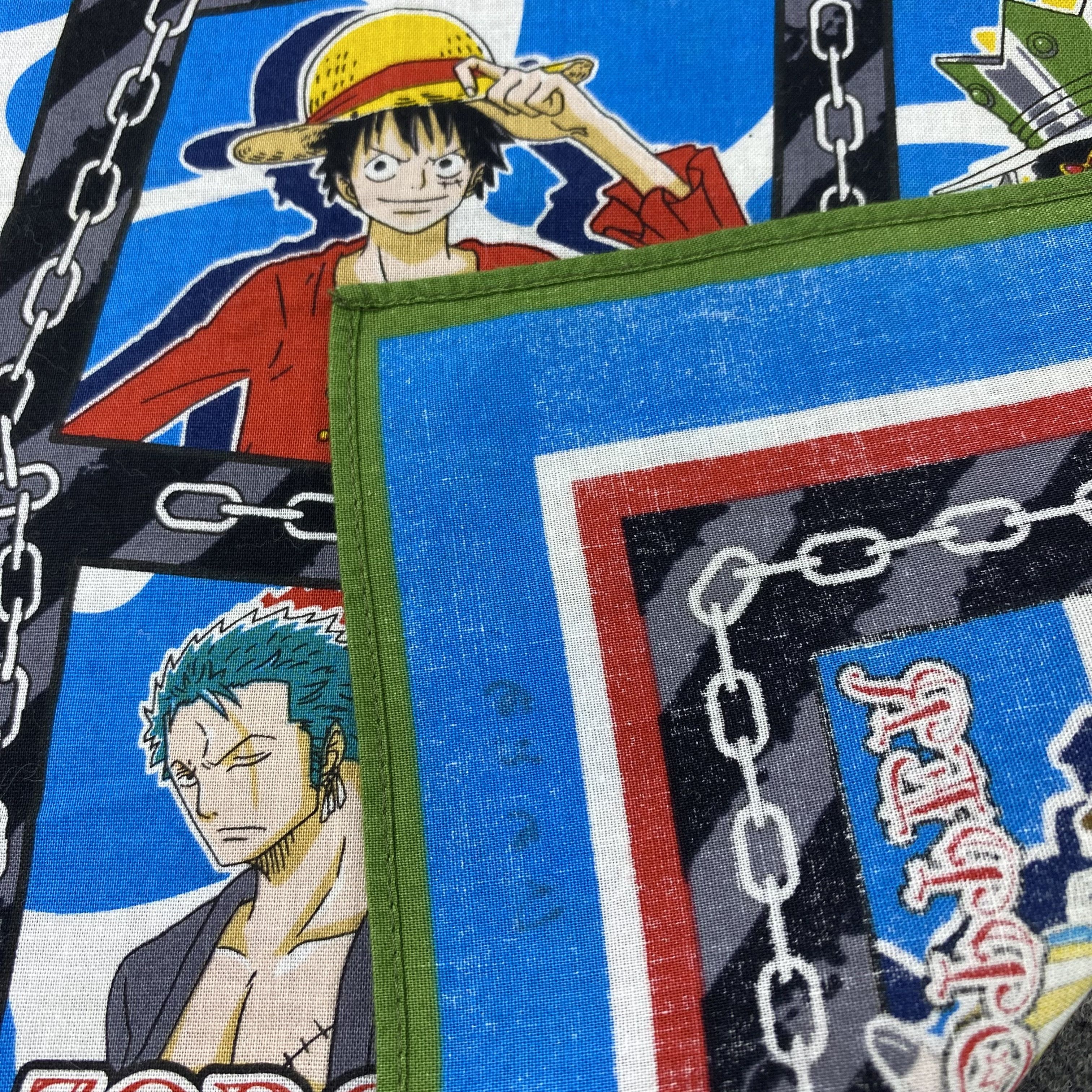Anime ONE PIECE by Matsuyama Japan Handkerchief Bandana-B1441 Size ONE SIZE - 6 Thumbnail