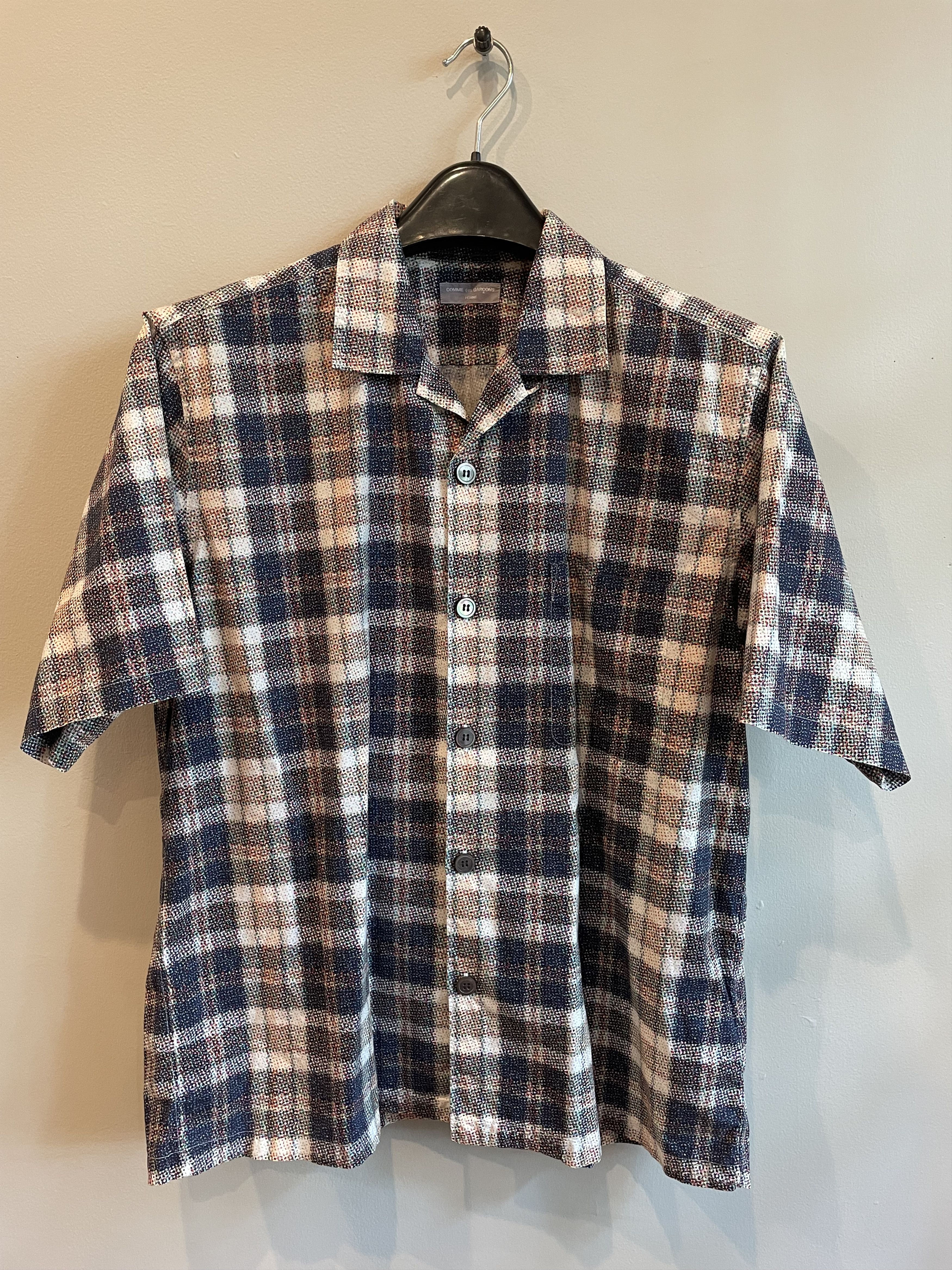 SS2002 DIgital Plaid Shirt