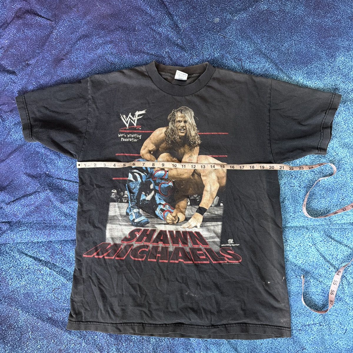 WWE 1998 vintage Shawn Michaels T-shirt Size US L / EU 52-54 / 3 - 3 Thumbnail