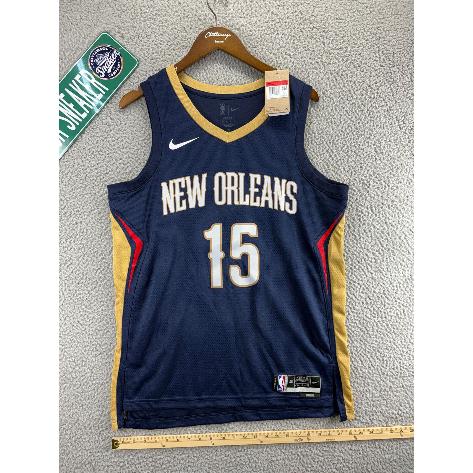 Nike Nike x New Orleans Pelicans Jersey Alvarado 15 Mens Large L Size US L / EU 52-54 / 3 - 1 Thumbnail