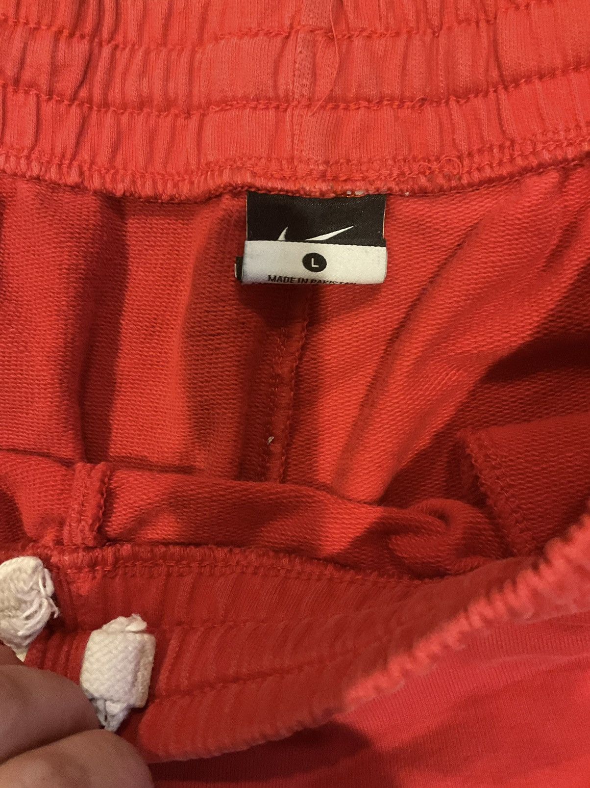 Nike × Vintage Vintage Nike red and white shorts Size US 32 / EU 48 - 2 Thumbnail