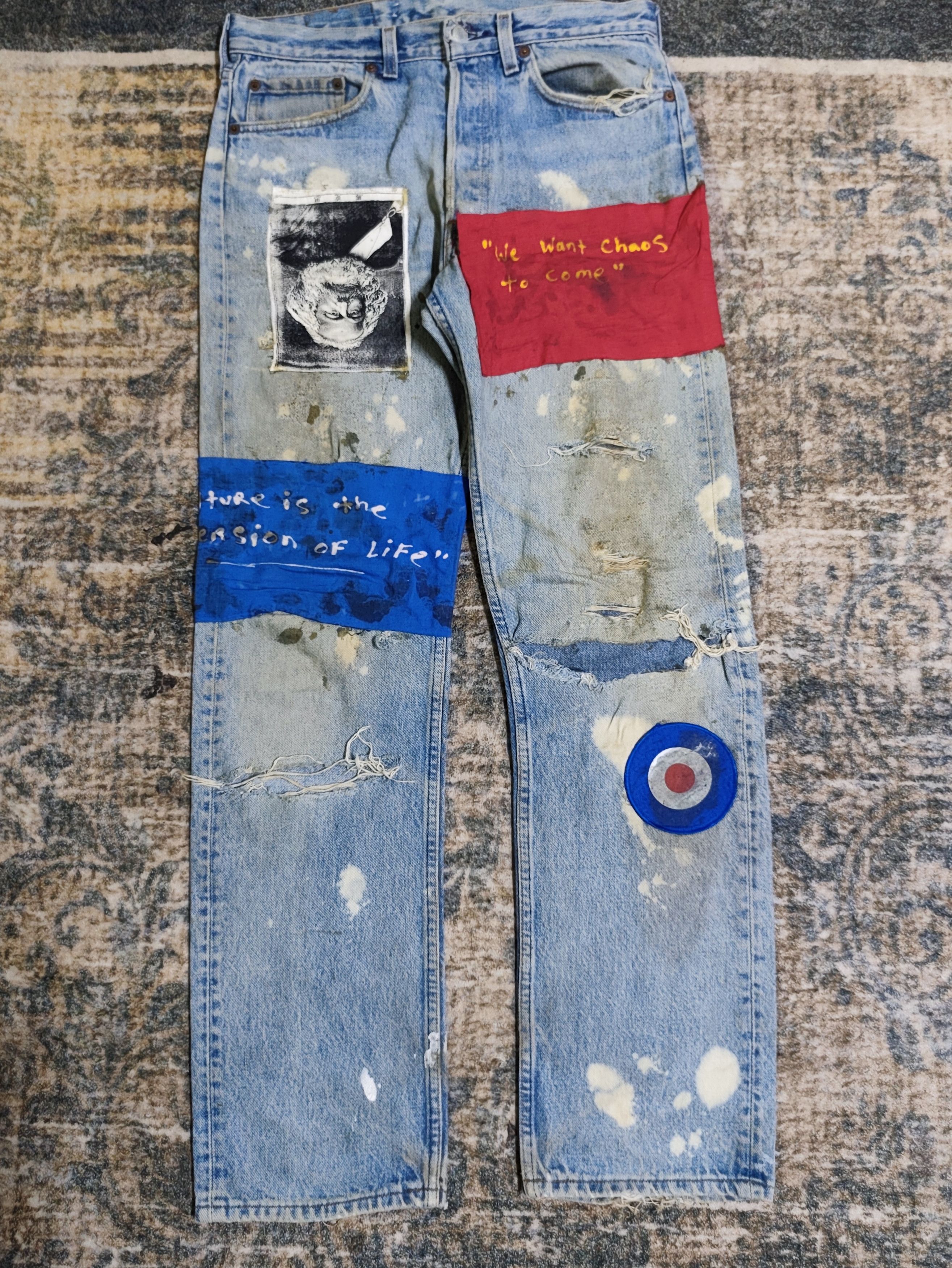 Vintage levis 501 x AFFA junya Watanabe