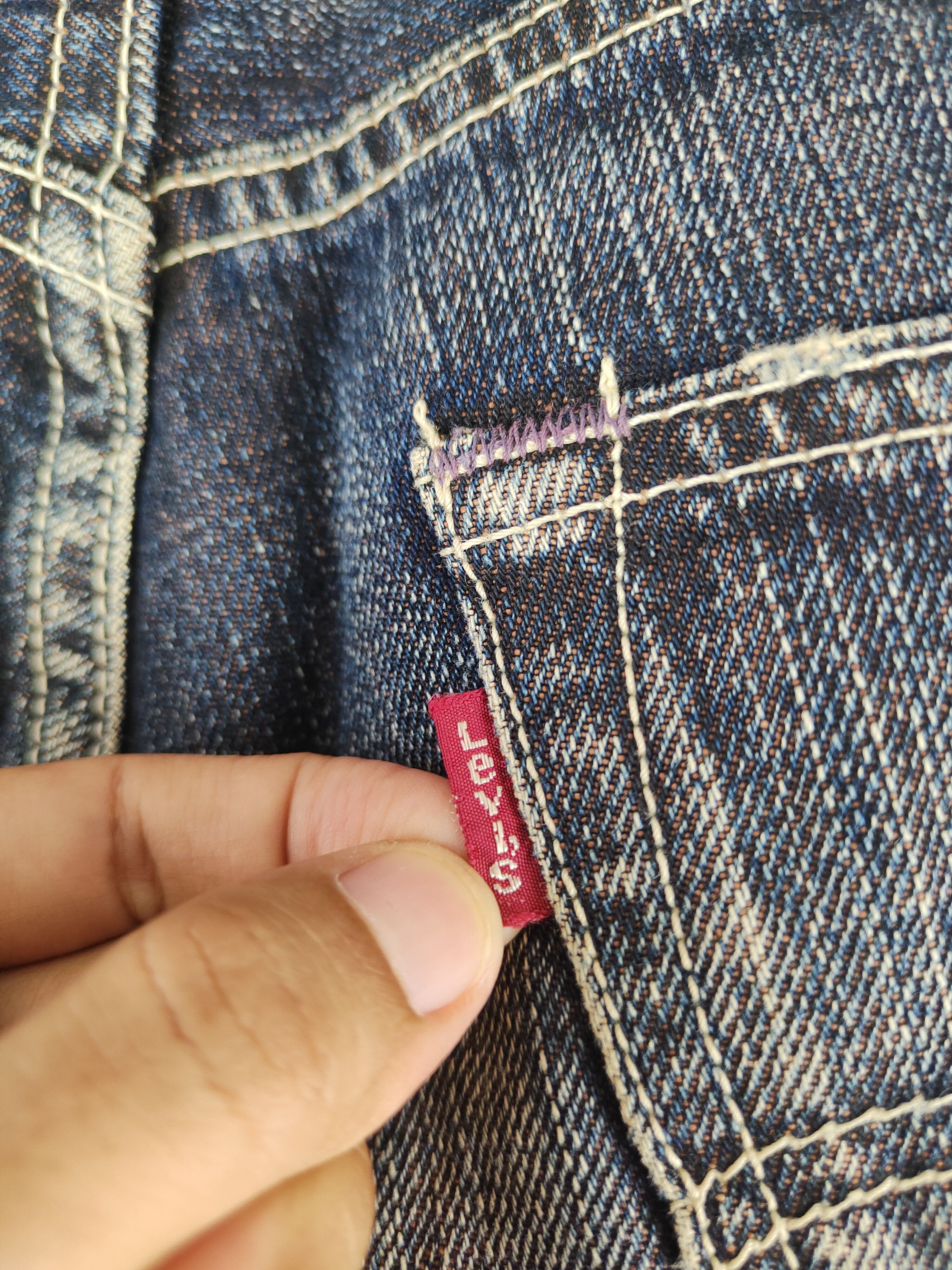 Levi's Levi's Black Distressed faded denim Jeans #S2830 Size US 29 - 10 Thumbnail