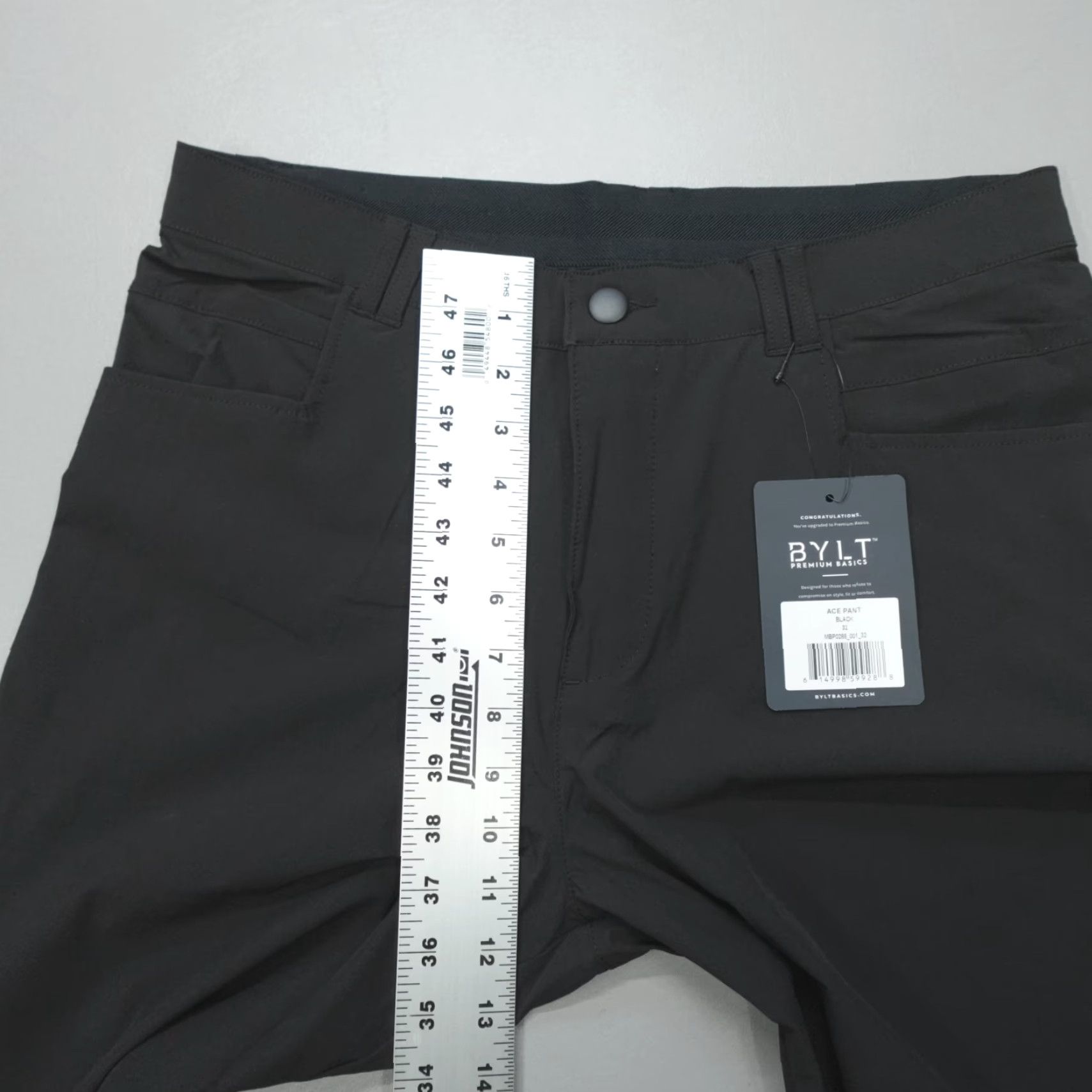 Vintage BYLT Premium Ace Pants Tapered Leg Classic Fit Men's 32x30 Black Size US 32 / EU 48 - 5 Thumbnail