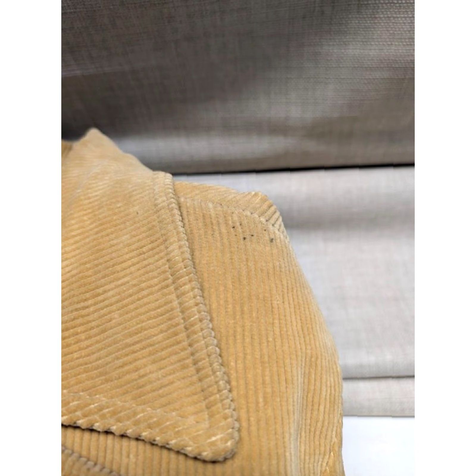 Vintage VINTAGE Campus Corduroy Coat - USA Made Belted Jacket Blazer - Mens M Brown 40 Chest 22" Pit - Golden Brown Overcoat Style Size 40R - 8 Thumbnail