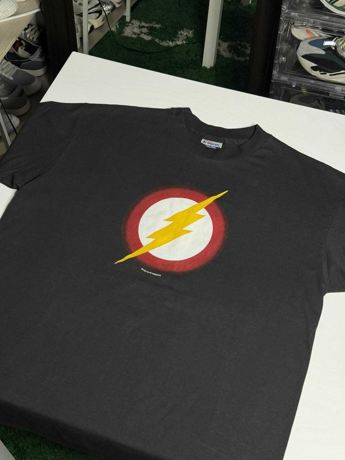 Vintage VINTAGE 1999 The Flash Tee “Black” [ XL ] PREOWNED Size US XL / EU 56 / 4 - 1 Thumbnail