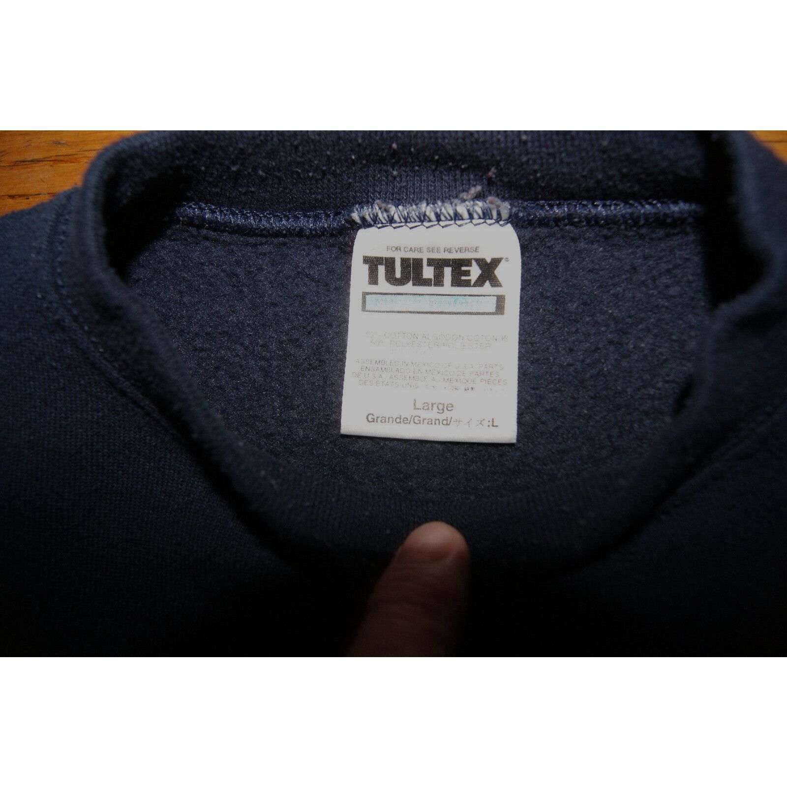 Tultex VTG Marco Island Florida Sailboats 2 Sided L Crew Sweatshirt Size US L / EU 52-54 / 3 - 3 Thumbnail