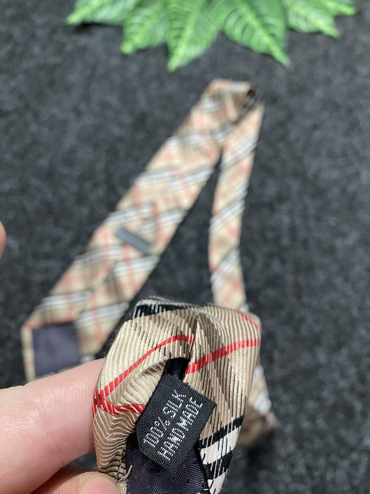 Vintage VINTAGE DER MANN TIE Burburry style Size ONE SIZE - 4 Thumbnail