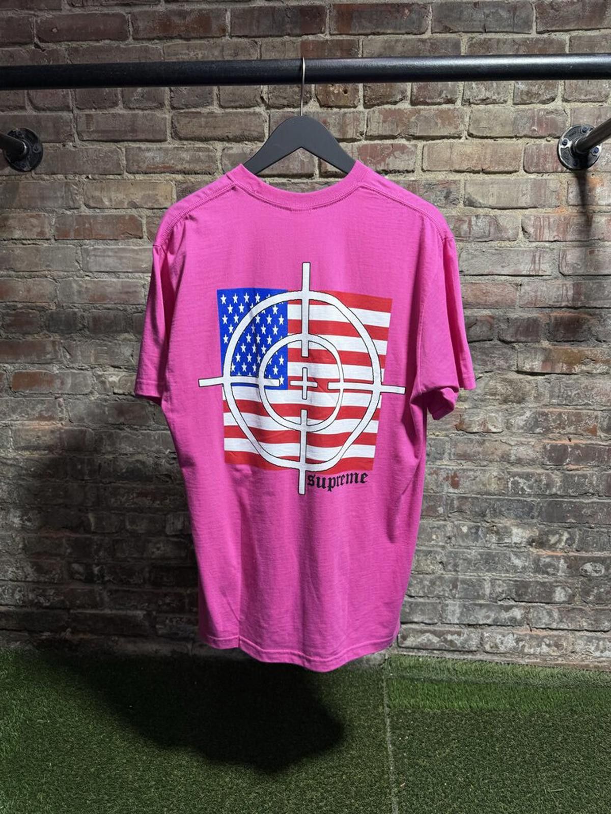 Supreme Supreme Anti-Racism Tee Pink Sz. M Size ONE SIZE - 2 Thumbnail