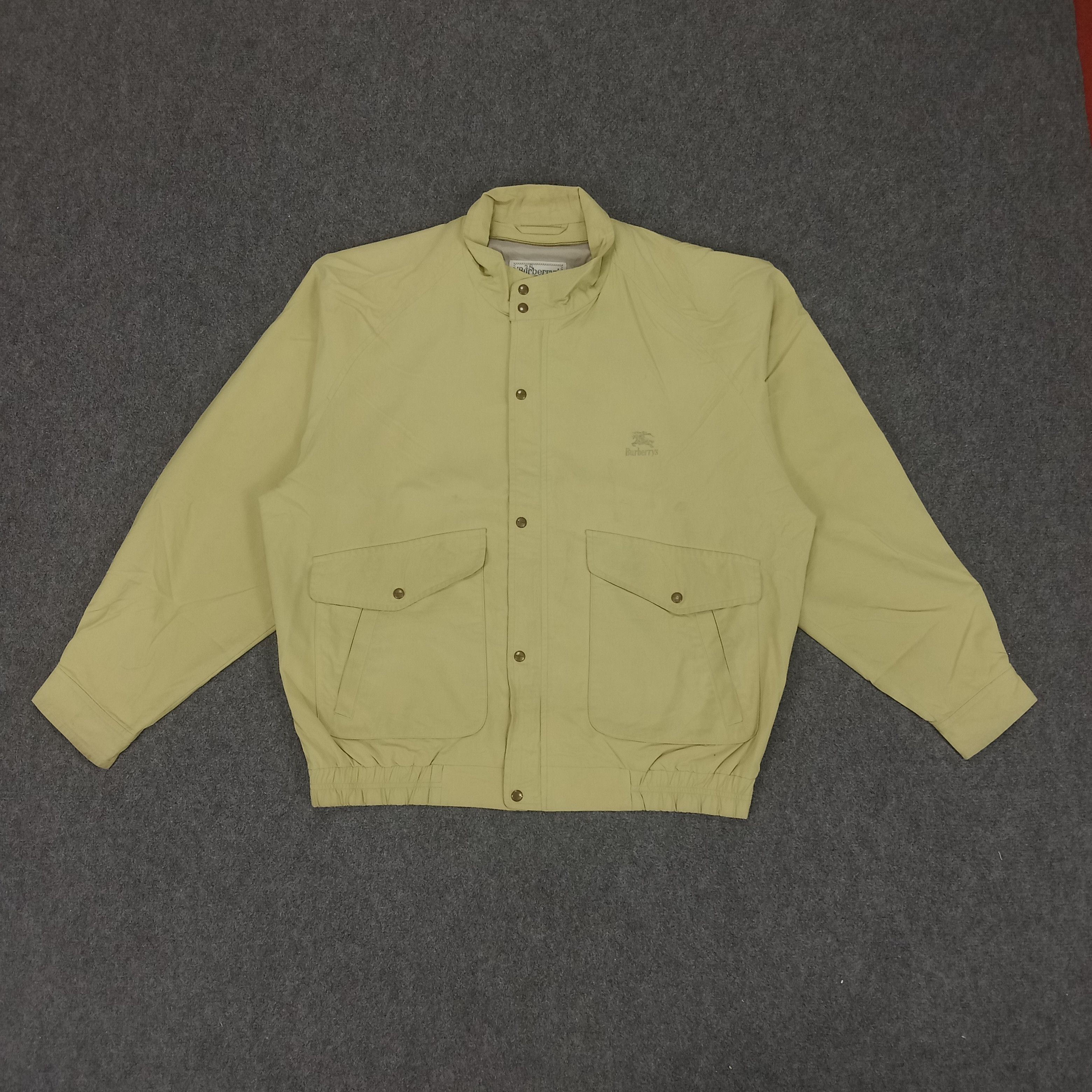 Burberry × Vintage Burberry Luxury Brand Bombers Jacket Size US XL / EU 56 / 4 - 1 Thumbnail