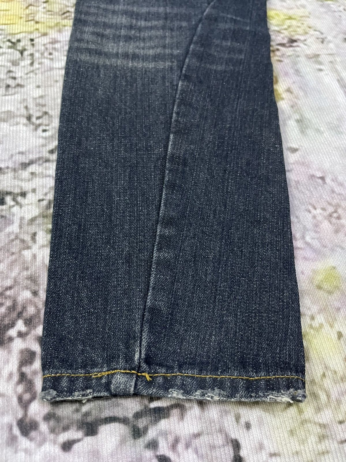 If Six Was Nine × Japanese Brand × Vintage Distressed Japan Jeans Cattle Drive Velvet Back Pocket Size US 31 - 9 Thumbnail
