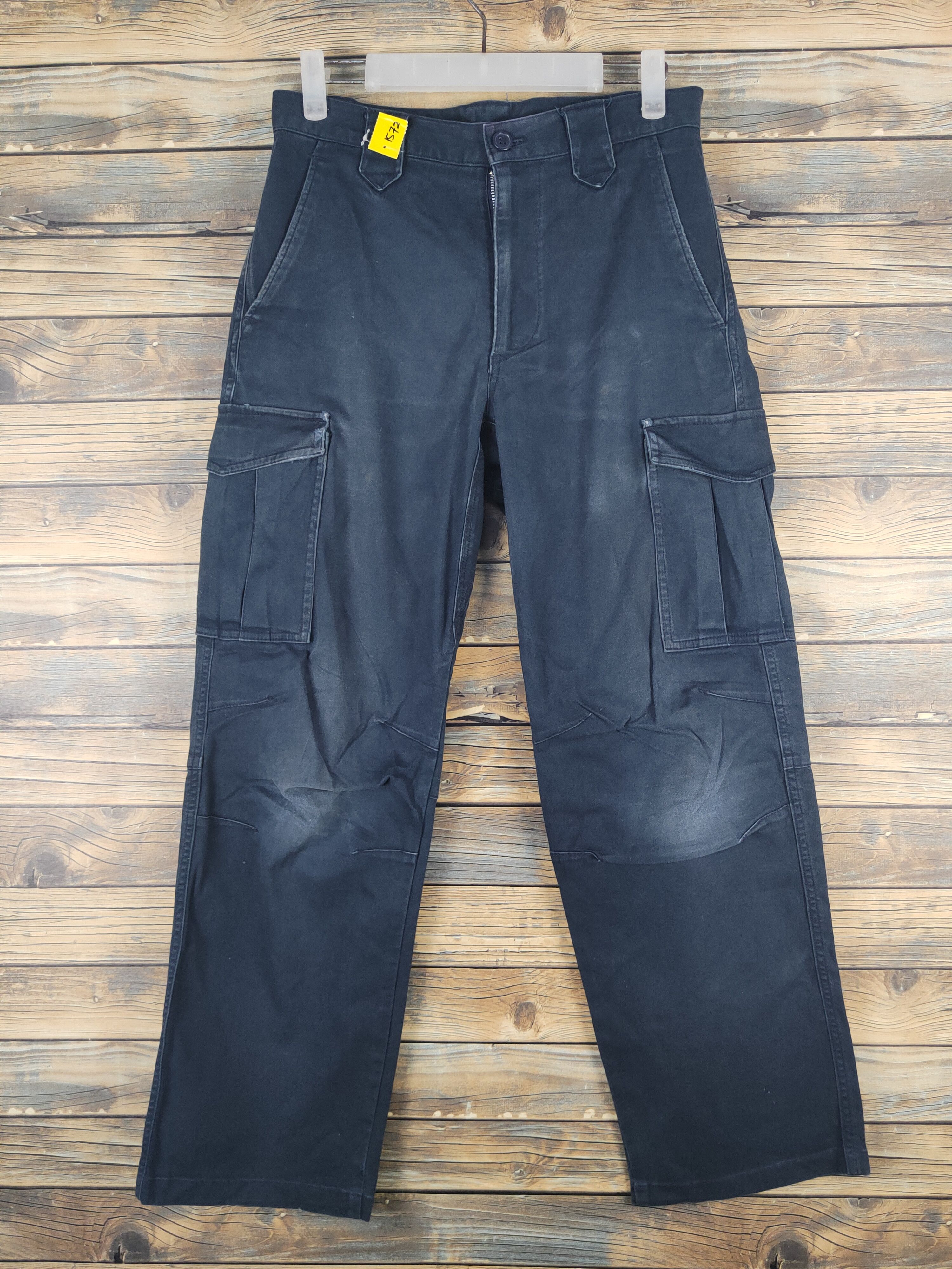 Japanese Brand DL Japanese Brand Navy Multipocket Cargo Pants #1572 Size US 30 / EU 46 - 1 Thumbnail