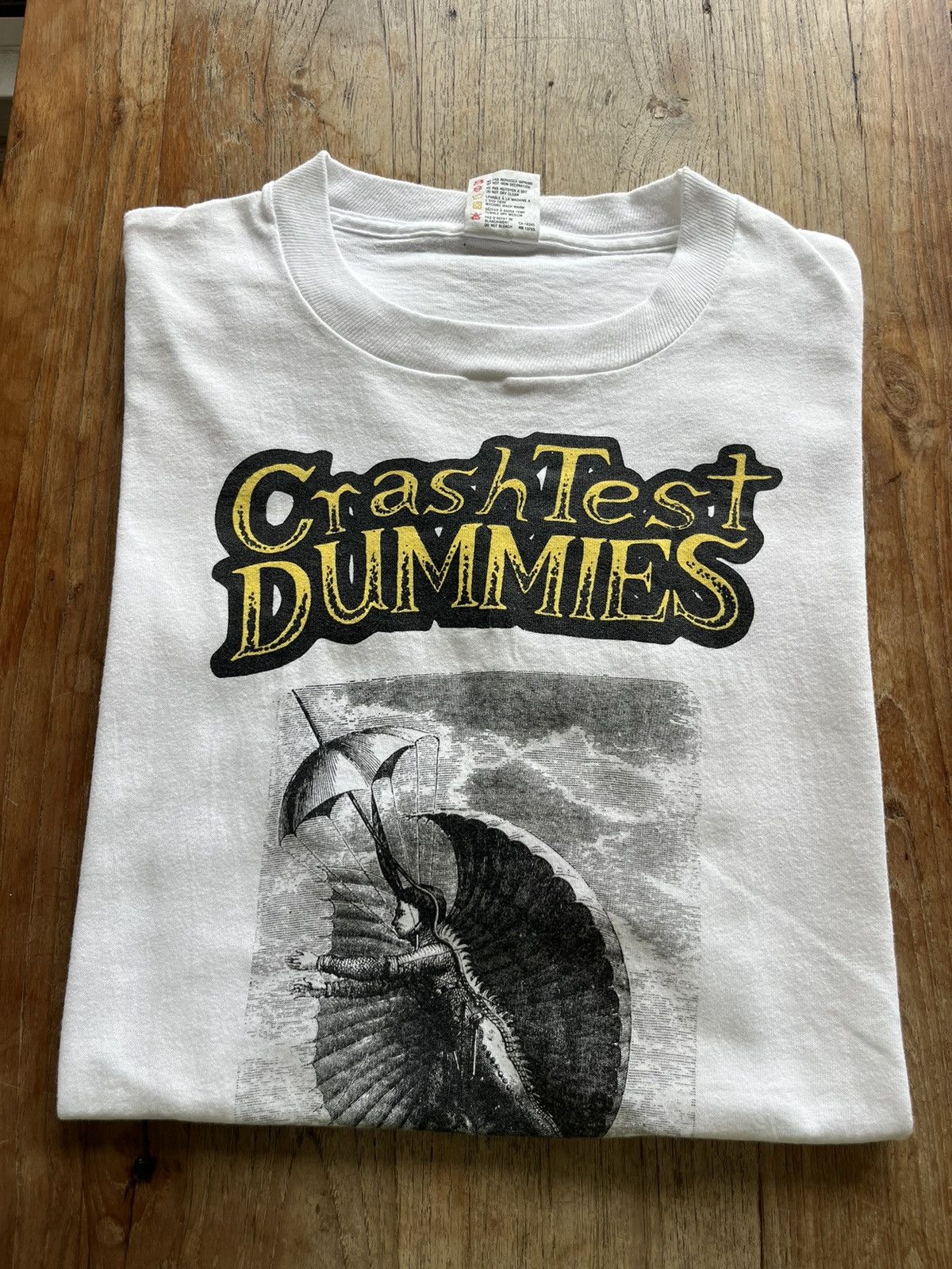 Band Tees × Vintage Vintage CrashTest DUMMIES 1991’s The Ghosts That Haunt Me Size US XL / EU 56 / 4 - 1 Thumbnail