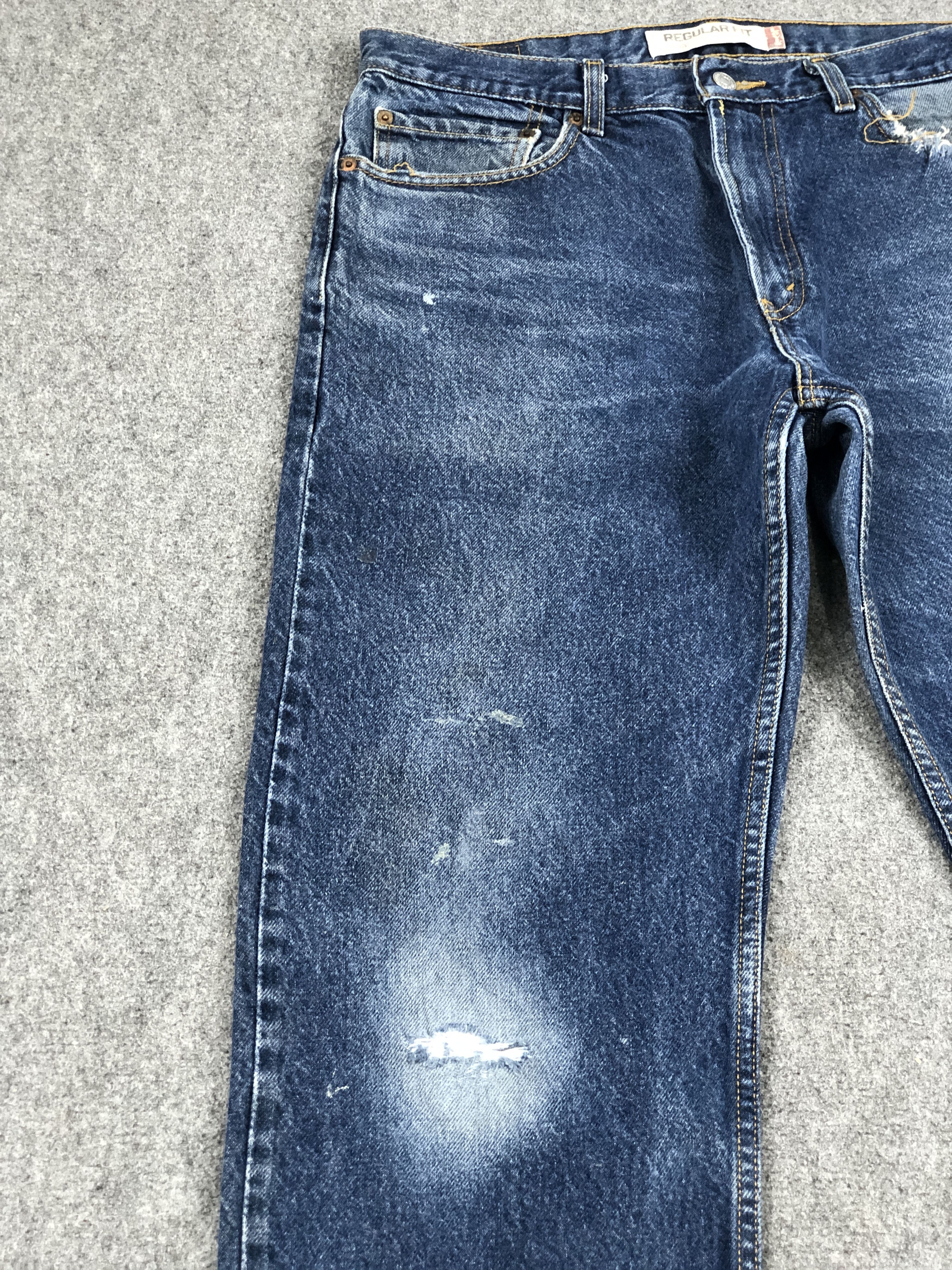 Levi's Vintage Levis 505 Faded Blue Jeans DP2240 Size US 34 / EU 50 - 11 Thumbnail