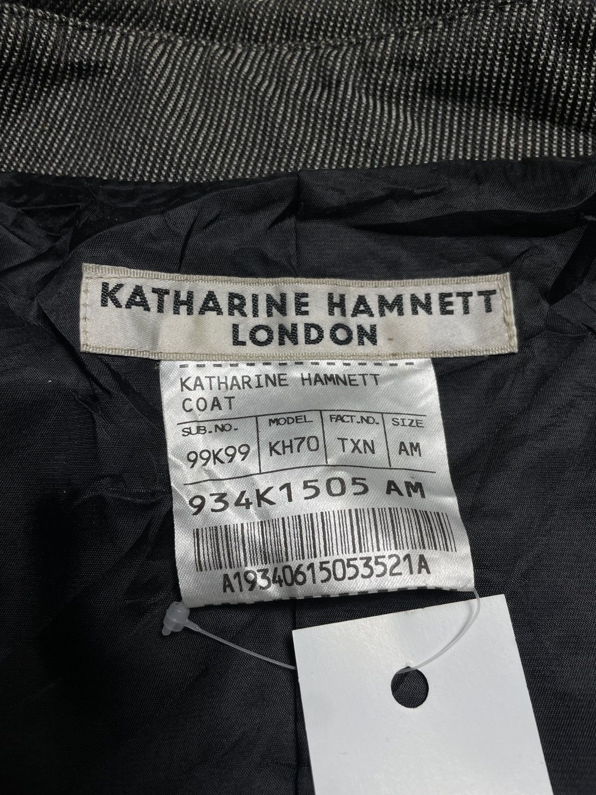 Katharine Hamnett London 2000’s Katharine Hamnet - Belted Double Breasted Coat Size US M / EU 48-50 / 2 - 7 Thumbnail