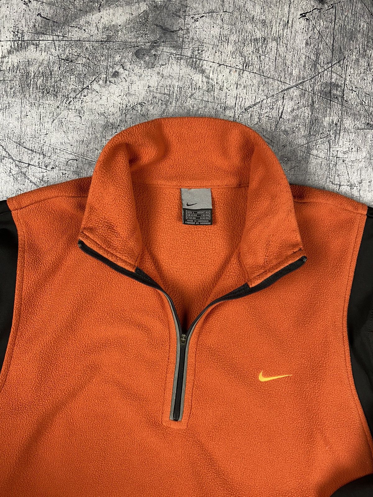Nike Vintage Nike Y2K Fleece Jacket Bomber Size L Size US L / EU 52-54 / 3 - 7 Thumbnail